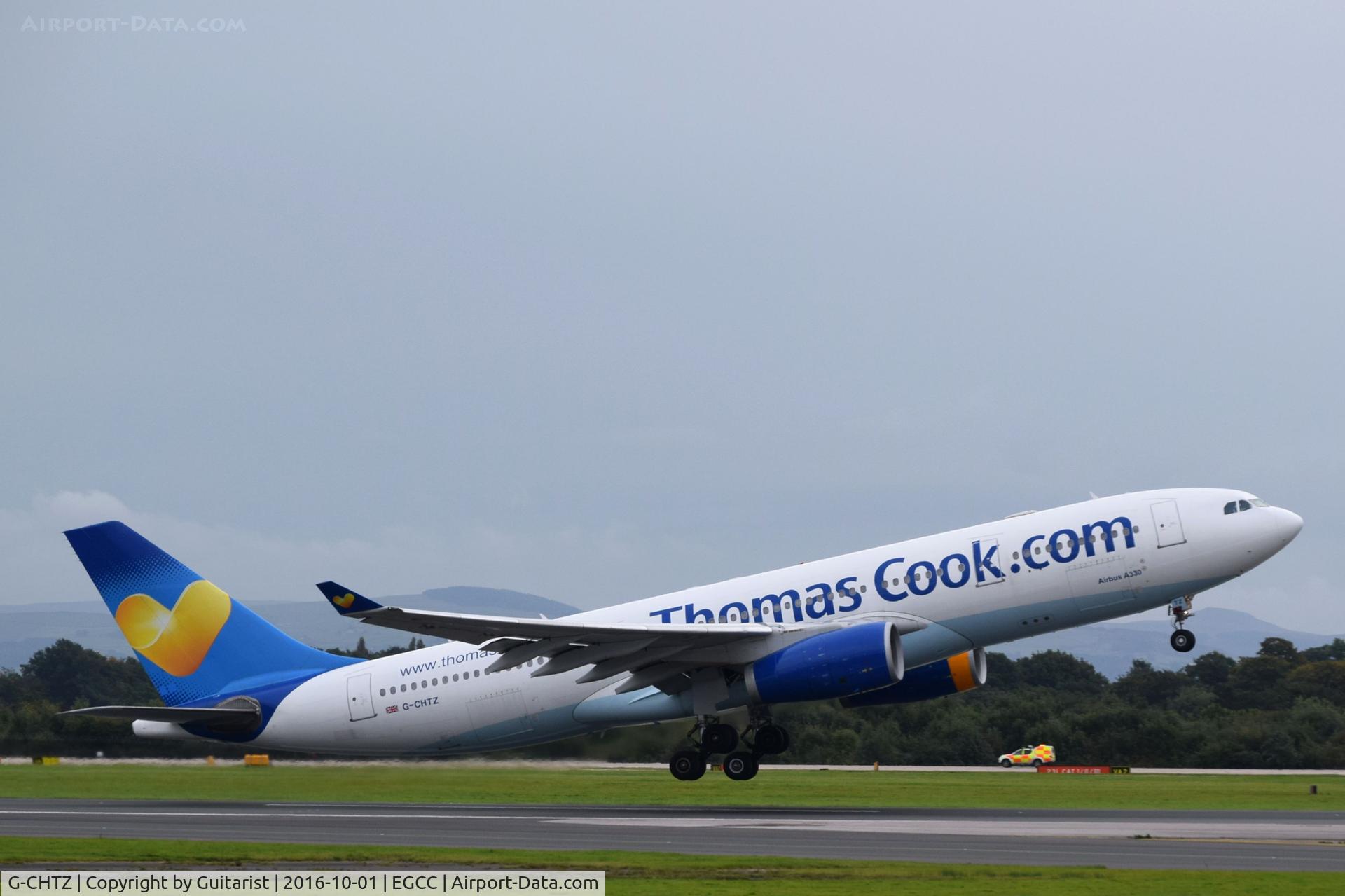 G-CHTZ, 2001 Airbus A330-243 C/N 398, At Manchester