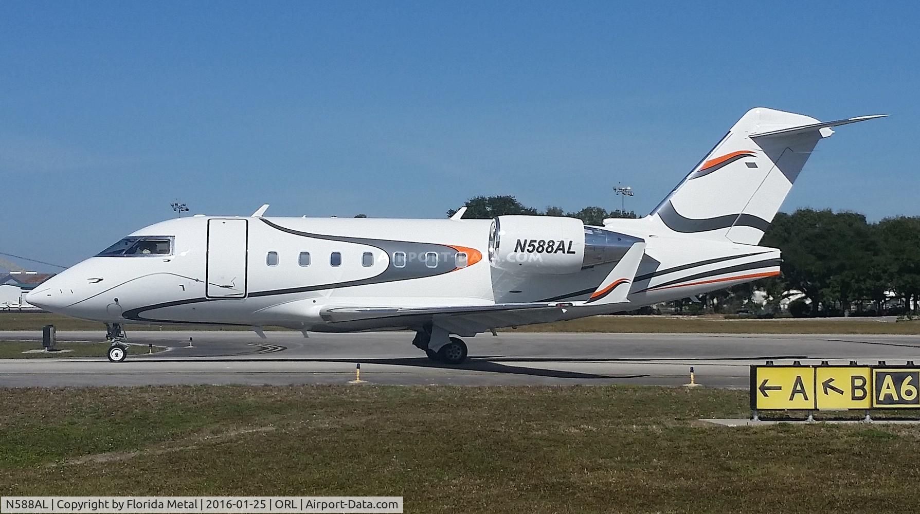 N588AL, 1998 Bombardier Challenger 604 (CL-600-2B16) C/N 5388, Challenger 604