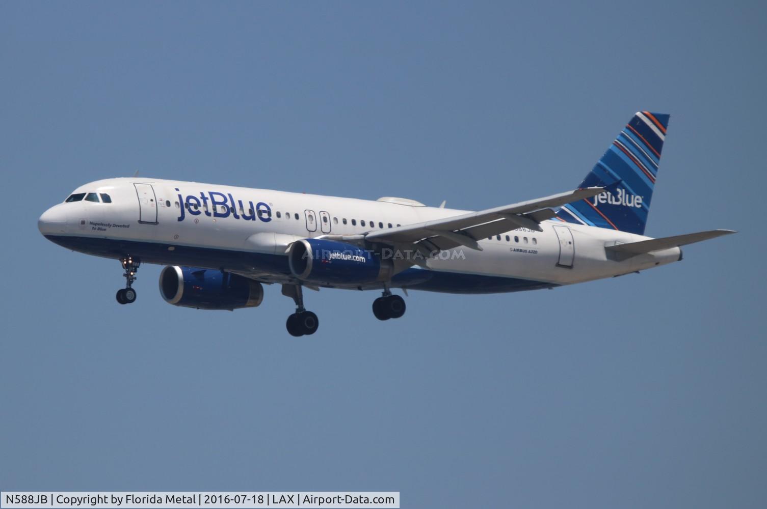 N588JB, 2004 Airbus A320-232 C/N 2201, Jet Blue