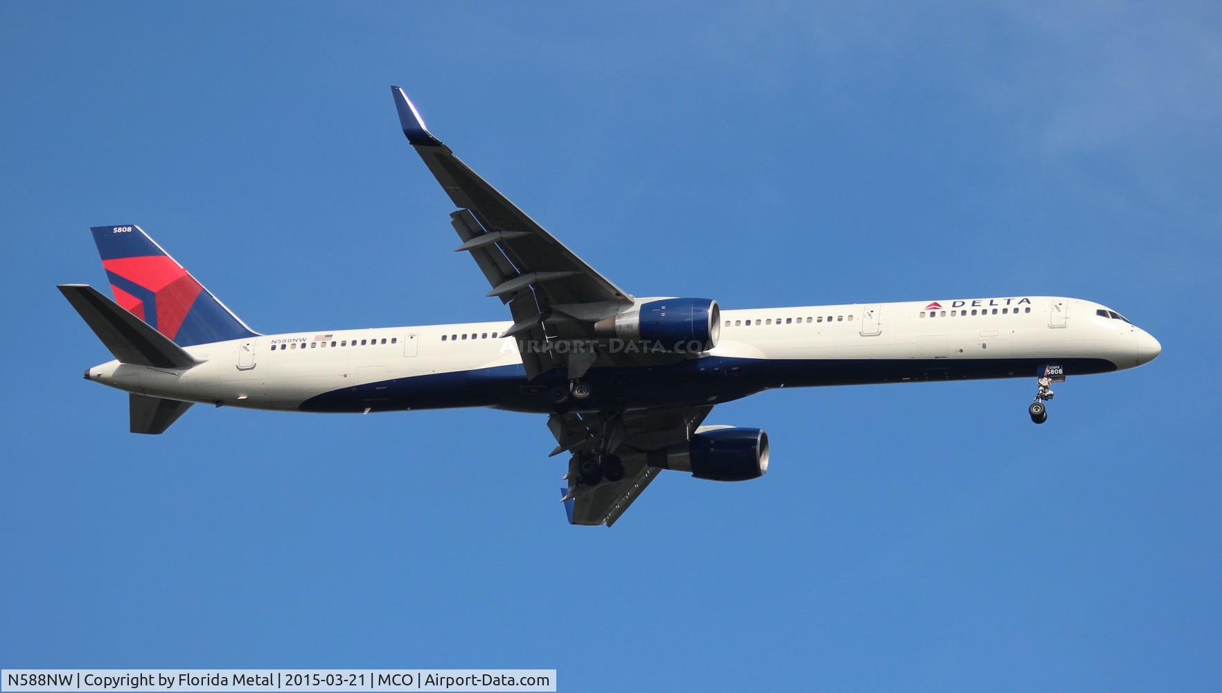 N588NW, 2003 Boeing 757-351 C/N 32988, Delta