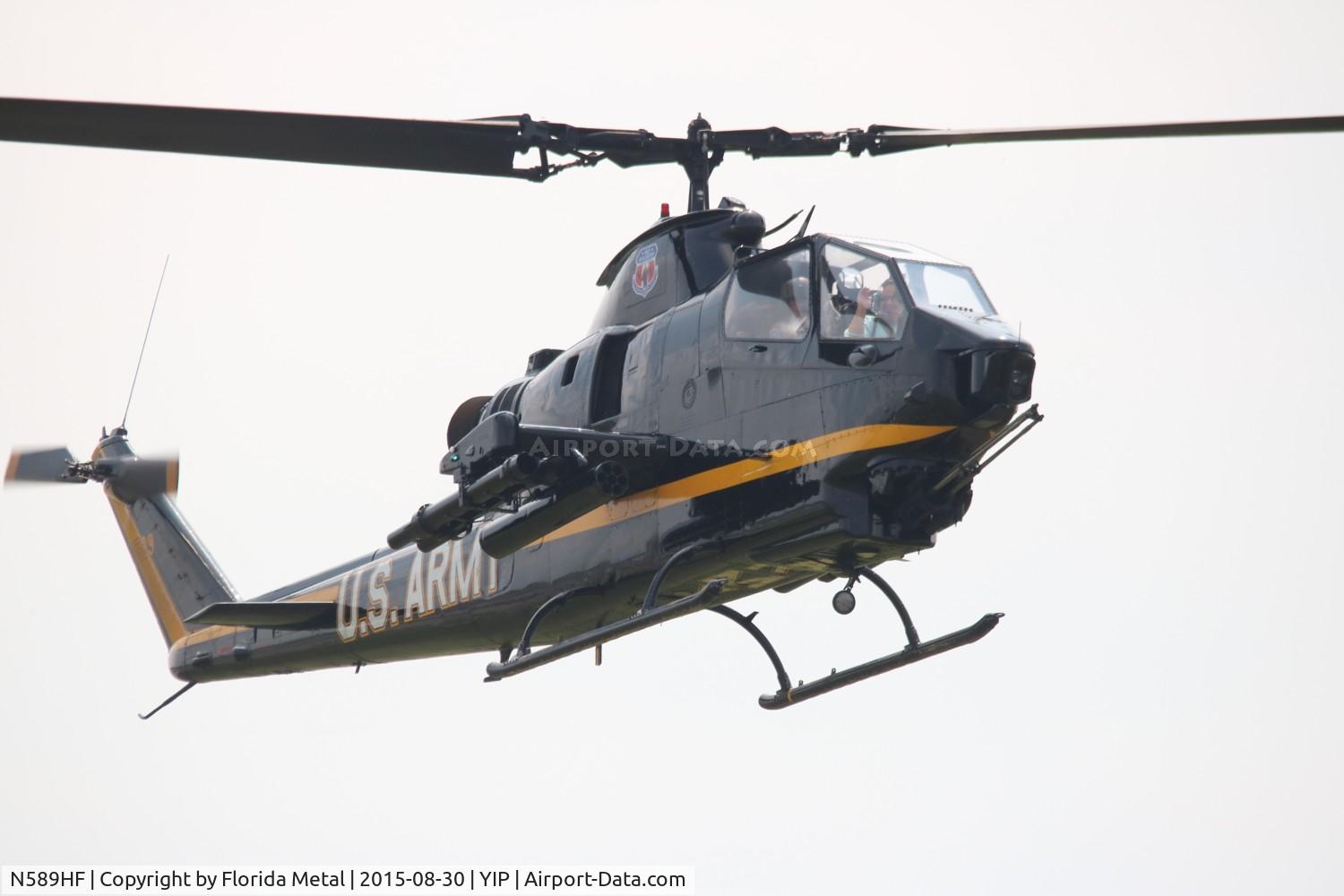 N589HF, 1967 Bell AH-1F Cobra C/N 20253, AH-1F Cobra