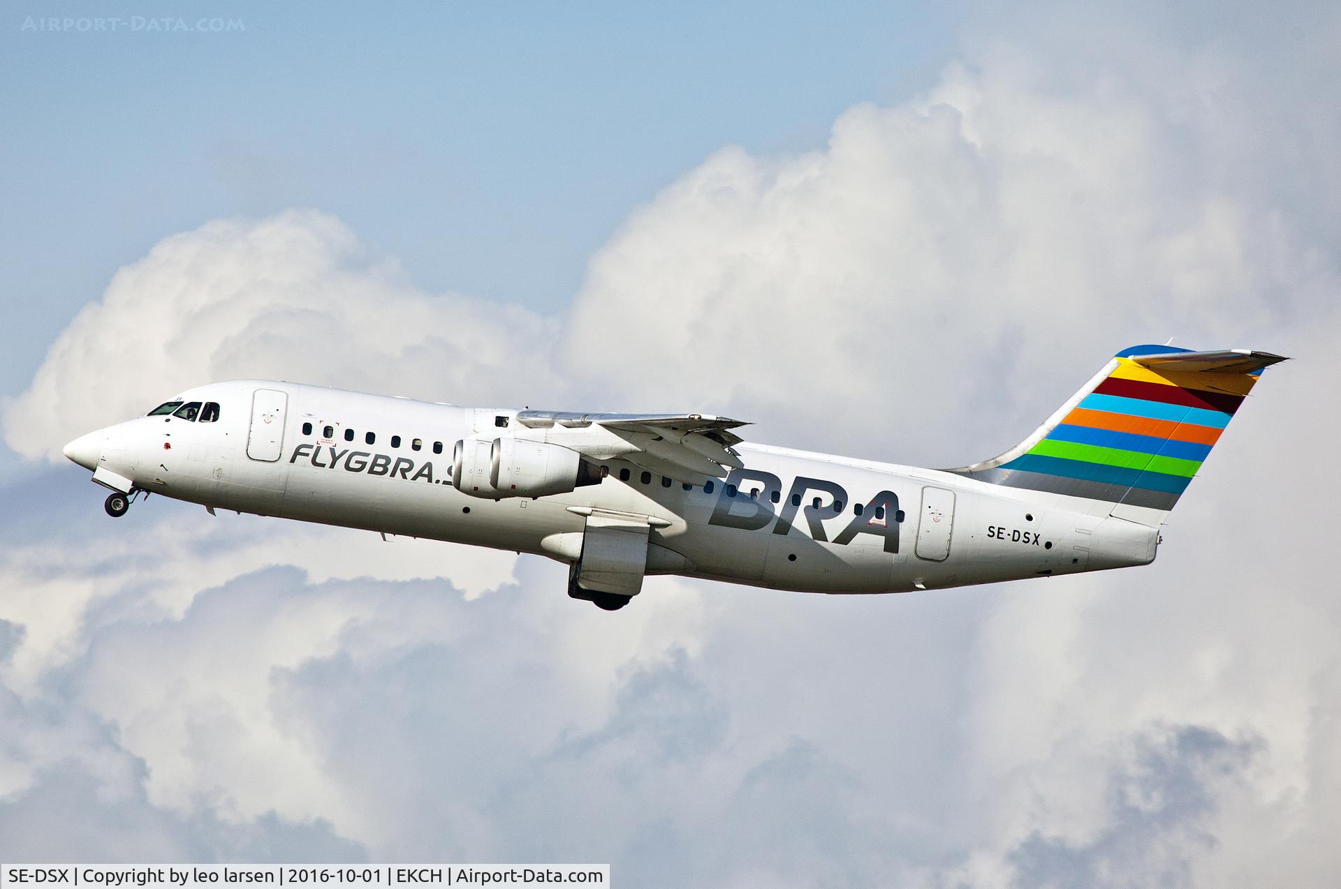 SE-DSX, 1994 British Aerospace Avro 146-RJ100 C/N E3255, Copenhagen 1.10.16