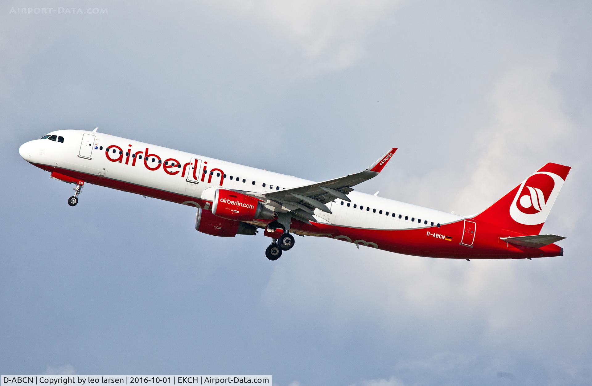 D-ABCN, 2015 Airbus A321-211 C/N 6454, Copenhagen 1.10.16