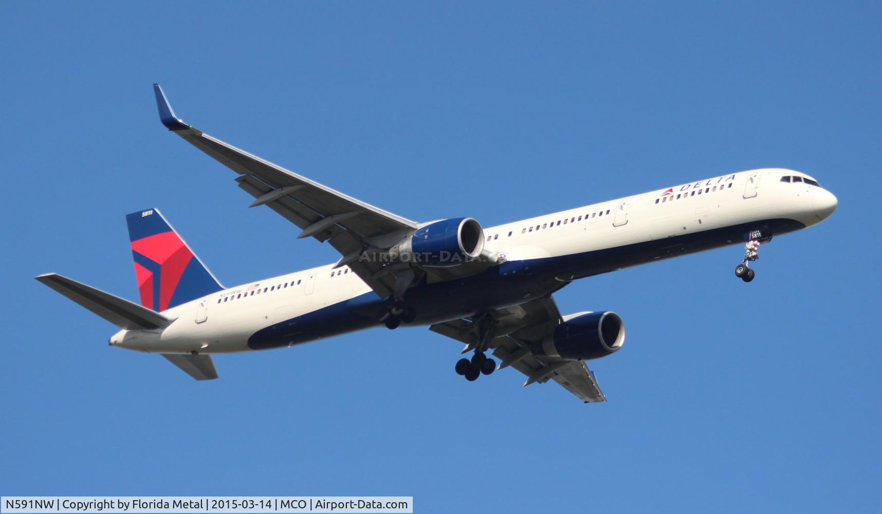 N591NW, 2003 Boeing 757-351 C/N 32991, Delta