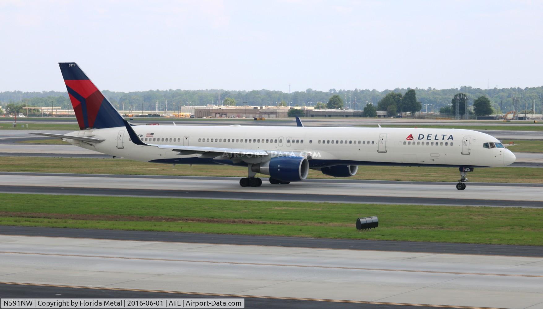 N591NW, 2003 Boeing 757-351 C/N 32991, Delta
