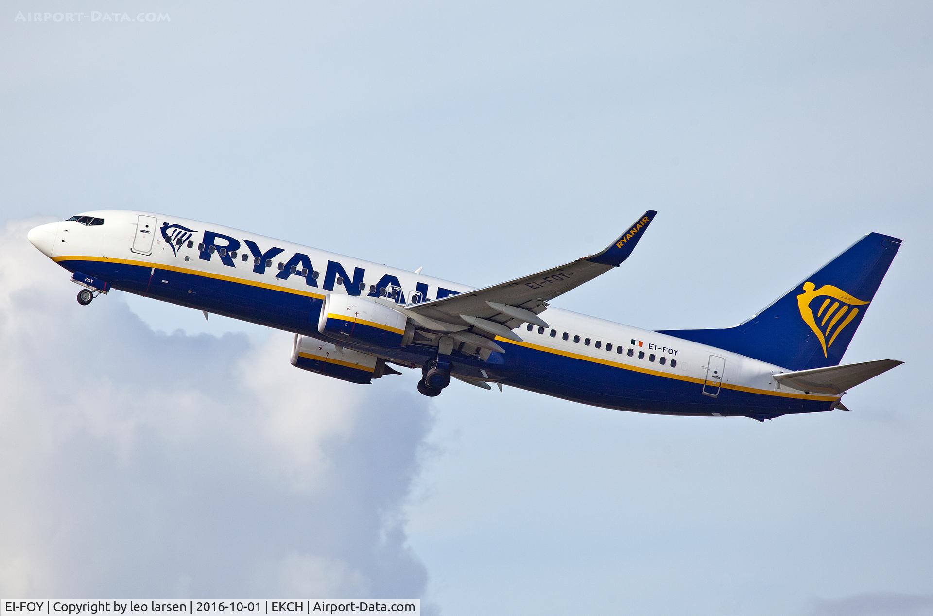 EI-FOY, 2016 Boeing 737-8AS C/N 44728, Copenhagen 1.10.16