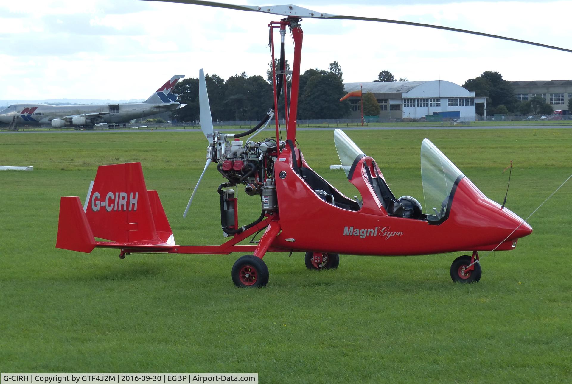 G-CIRH, 2015 Magni Gyro M-16C Tandem Trainer C/N 16-15-9104, G-CIRH at Kemble 30.9.16