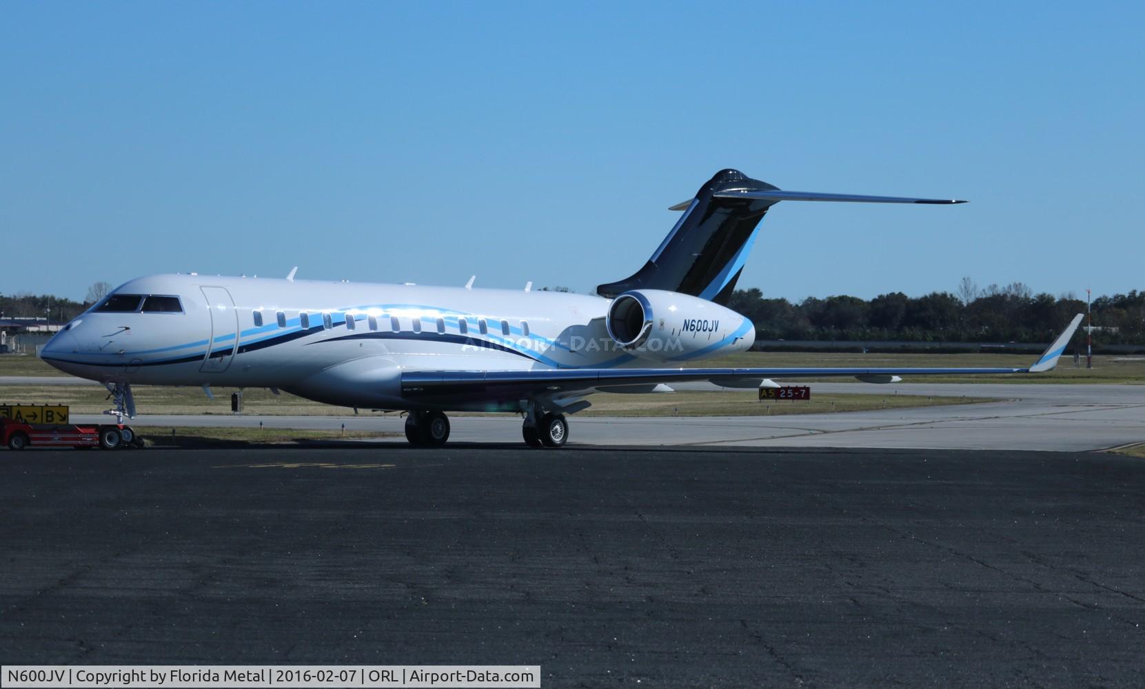 N600JV, 2014 Bombardier BD-700-1A10 Global 6000 C/N 9664, Global 6000