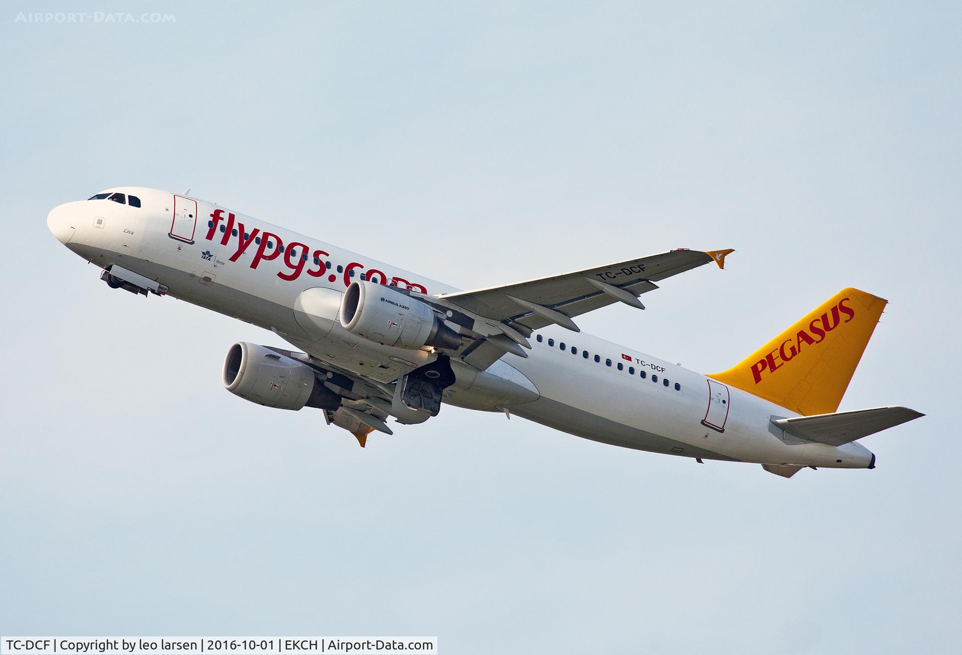 TC-DCF, 2009 Airbus A320-216 C/N 3831, Copenhagen 1.10.16