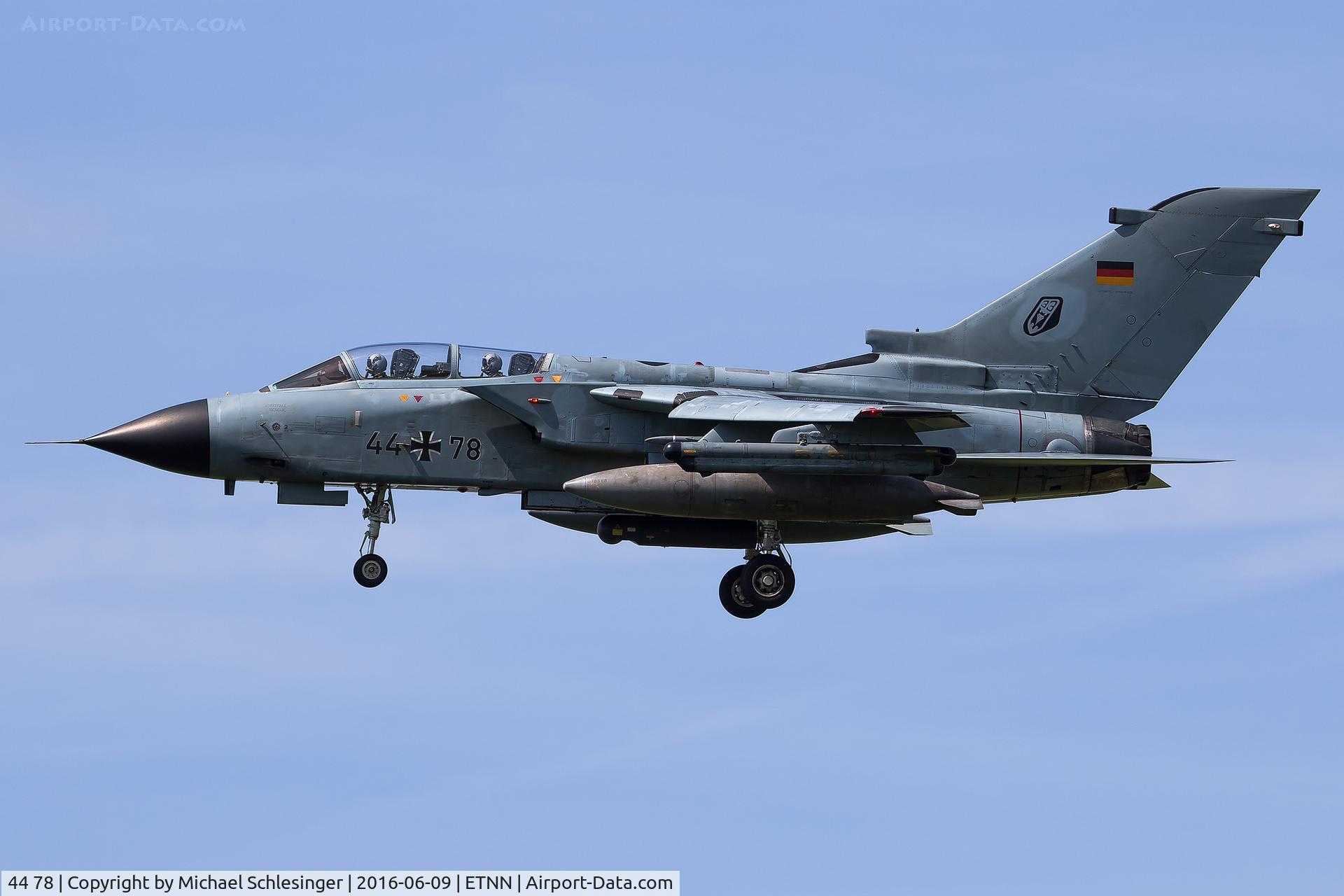 44 78, Panavia Tornado IDS C/N 451/GS131/4178, 44+78 - Panavia Tornado IDS - Taktisches Luftwaffengeschwader 33