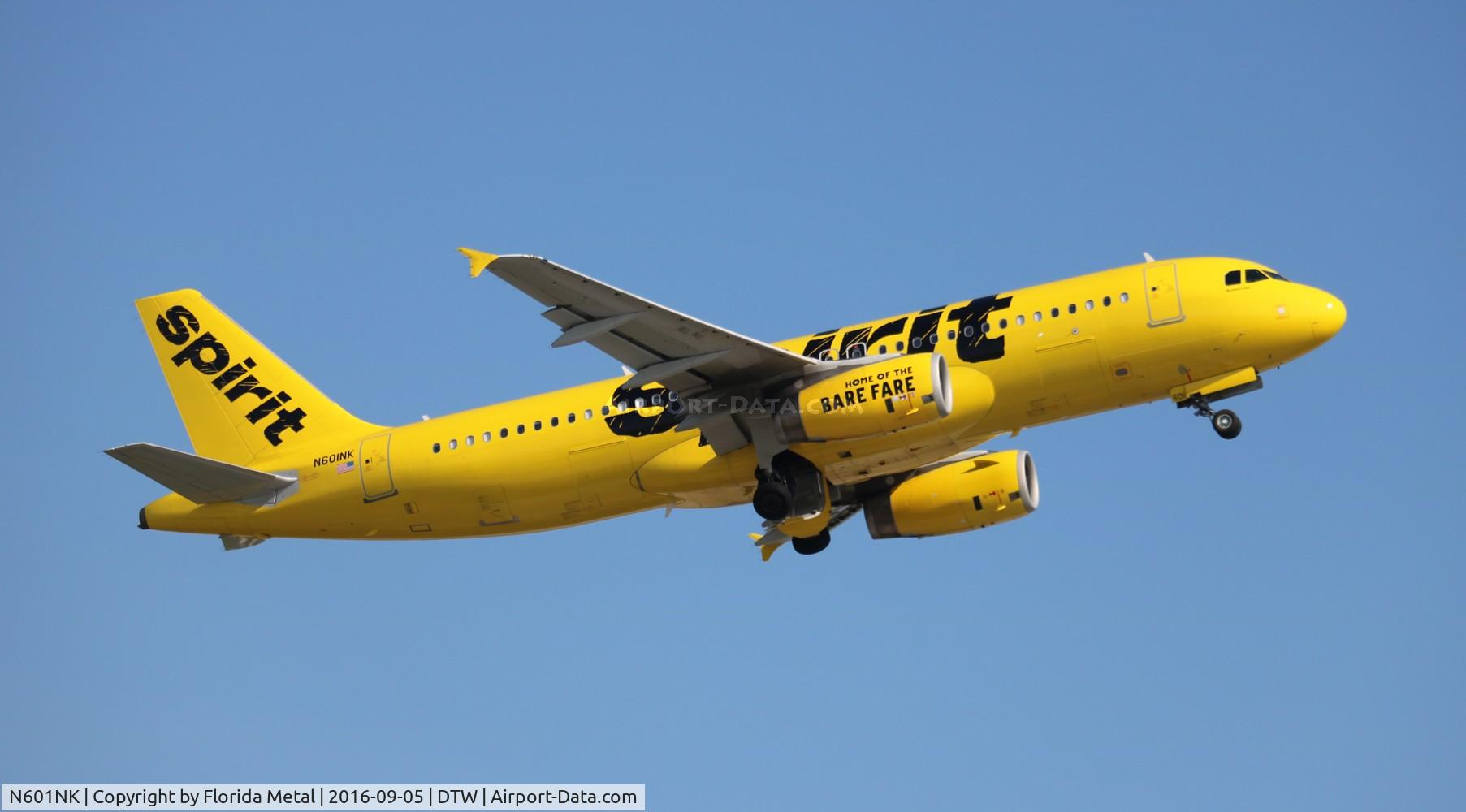 N601NK, 2010 Airbus A320-232 C/N 4206, Spirit