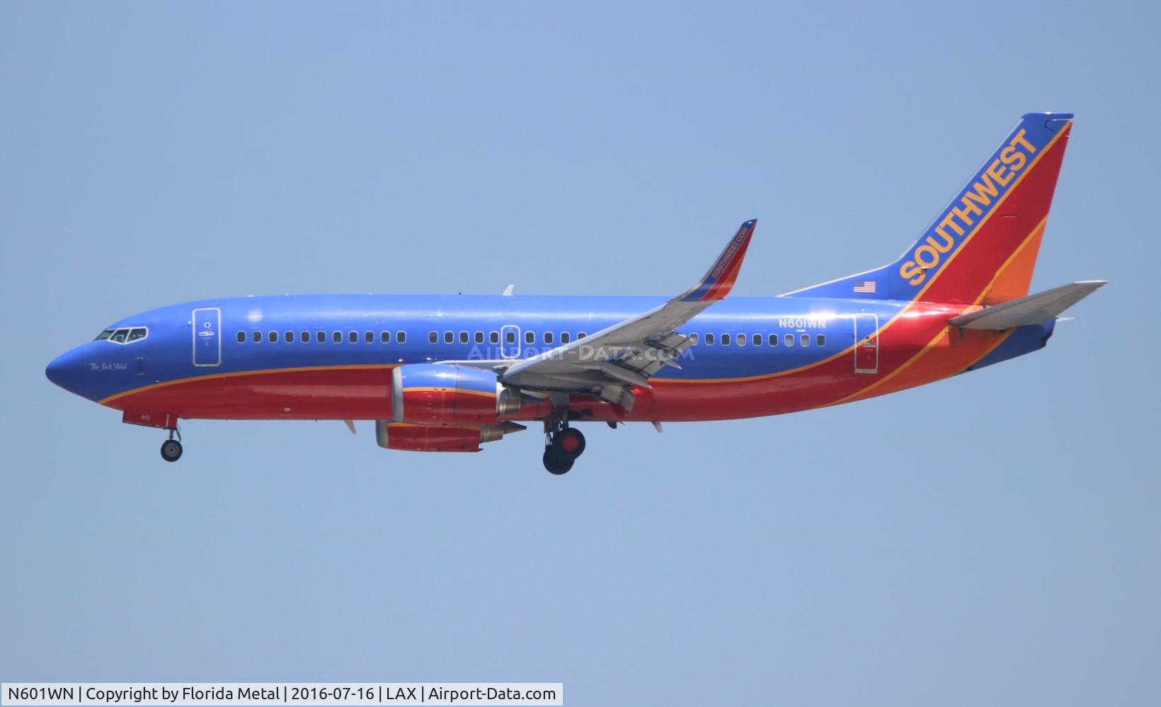N601WN, 1995 Boeing 737-3H4 C/N 27695, Southwest