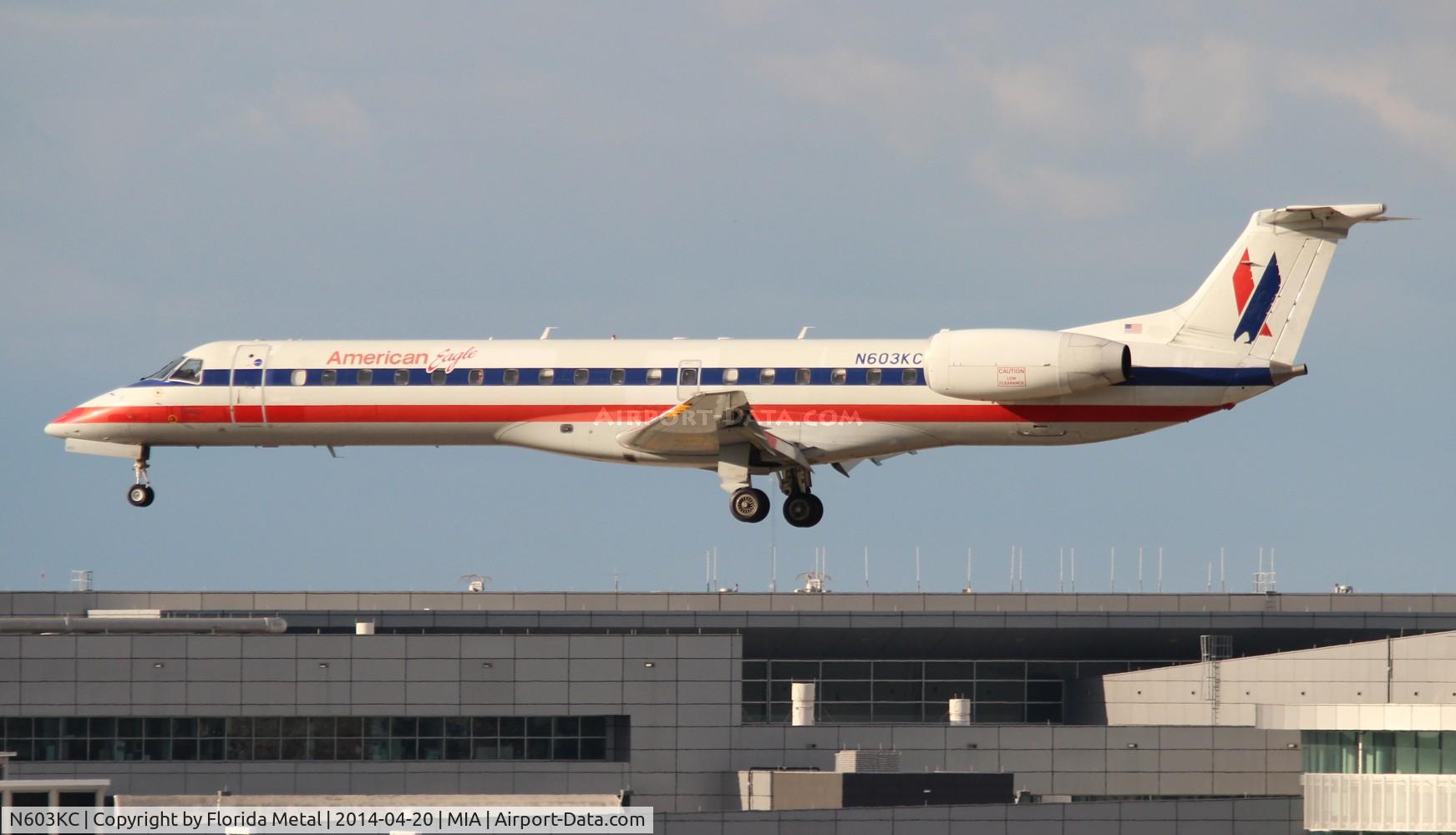 N603KC, 1998 Embraer ERJ-145LR (EMB-145LR) C/N 145055, American Eagle