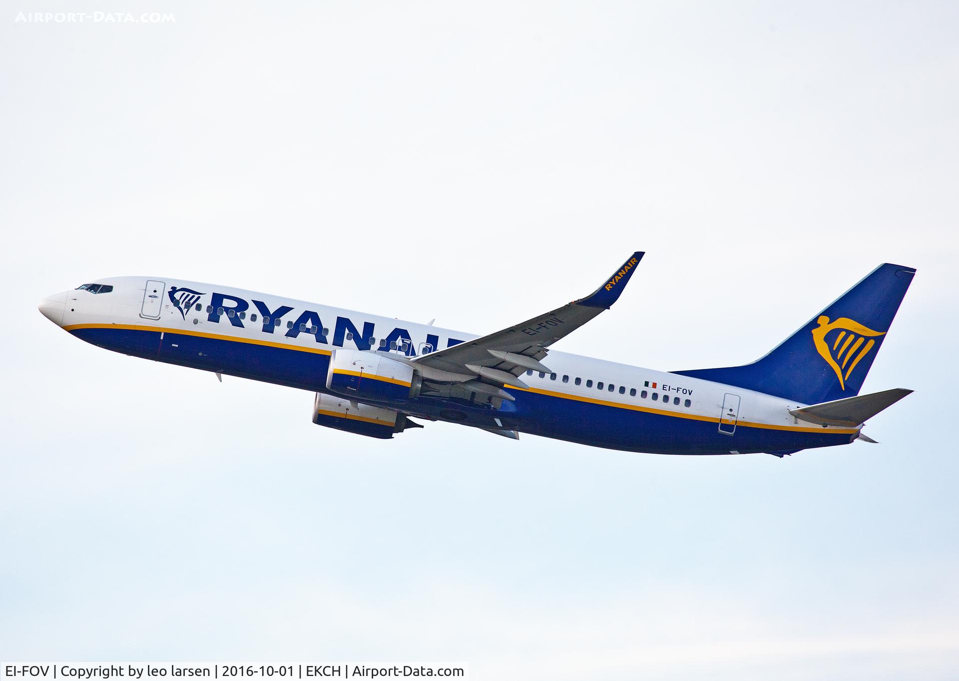 EI-FOV, 2016 Boeing 737-8AS C/N 44725, Copenhagen 1.10.16