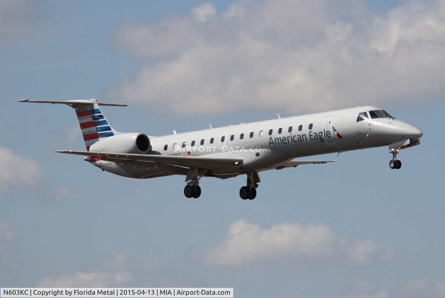 N603KC, 1998 Embraer ERJ-145LR (EMB-145LR) C/N 145055, American Eagle