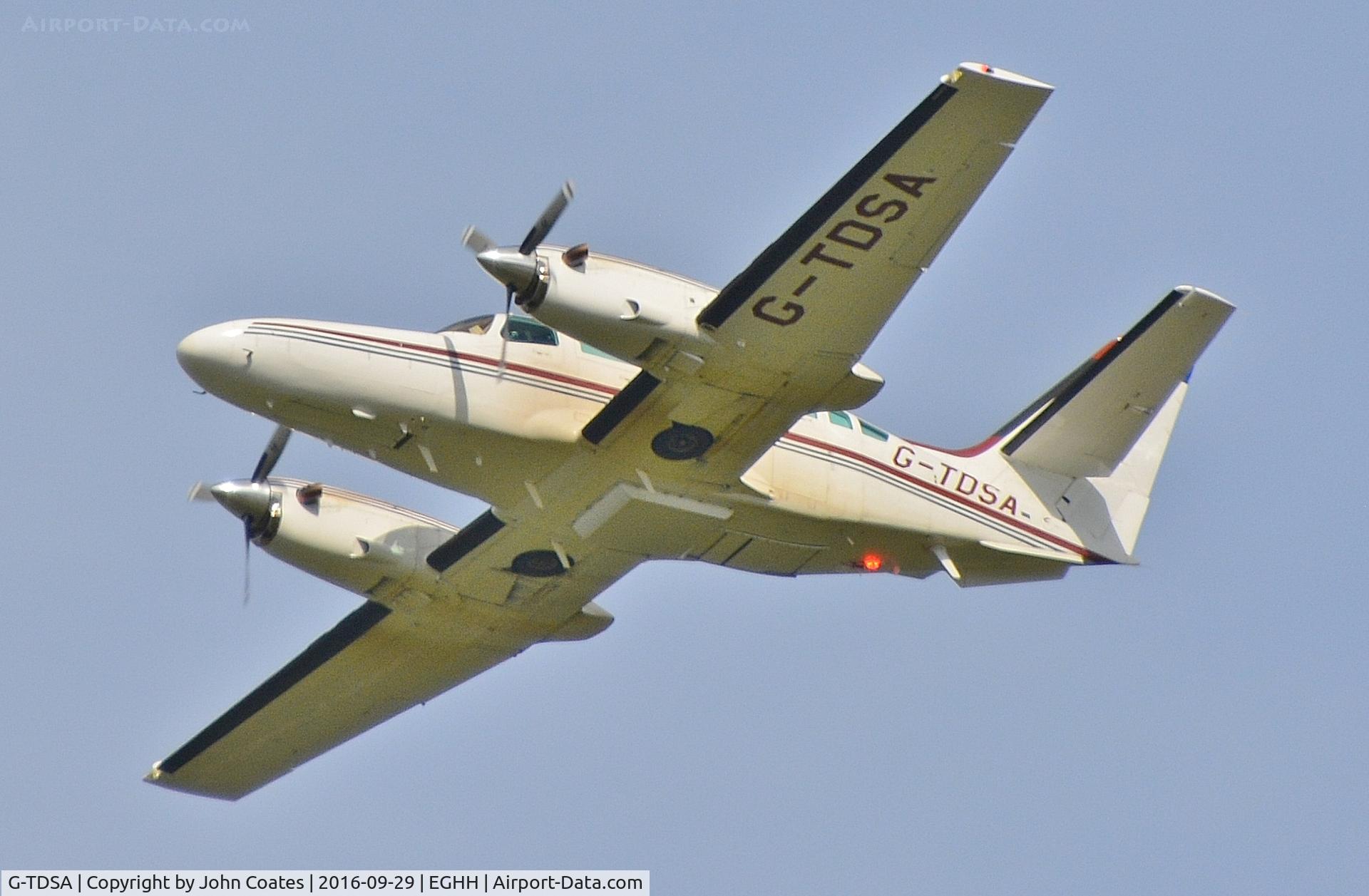 G-TDSA, 2008 Reims Cessna F406 Caravan II C/N F406-0096, Regular training visitor