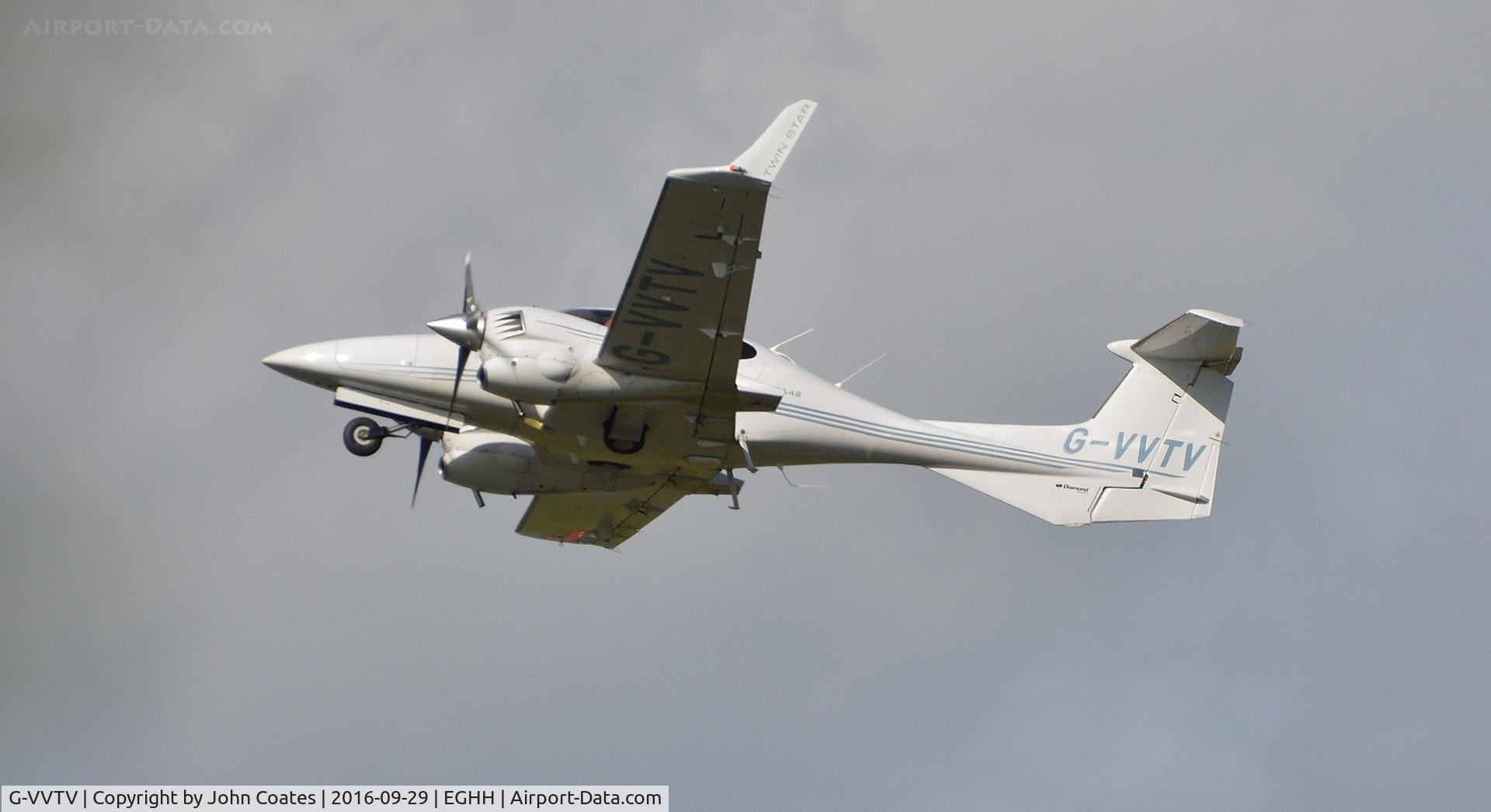 G-VVTV, 2006 Diamond DA-42 Twin Star C/N 42.170, Training approach