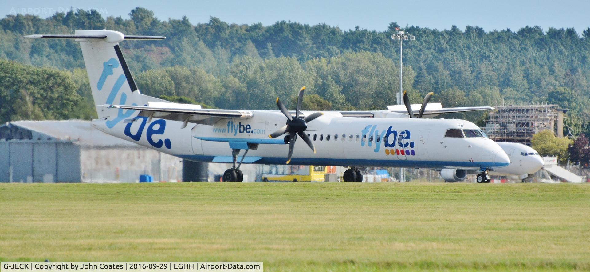 G-JECK, 2005 De Havilland Canada DHC-8-402Q Dash 8 C/N 4113, Southampton diversion
