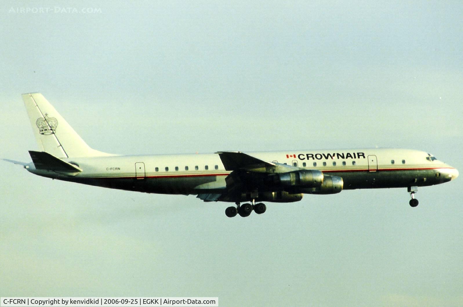 C-FCRN, Douglas DC-8-52 C/N 45752, Crown Air