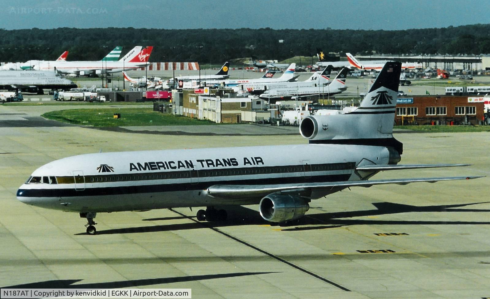 N187AT, 1974 Lockheed L-1011-385-1 TriStar 50 C/N 193C-1077, American Trans Air