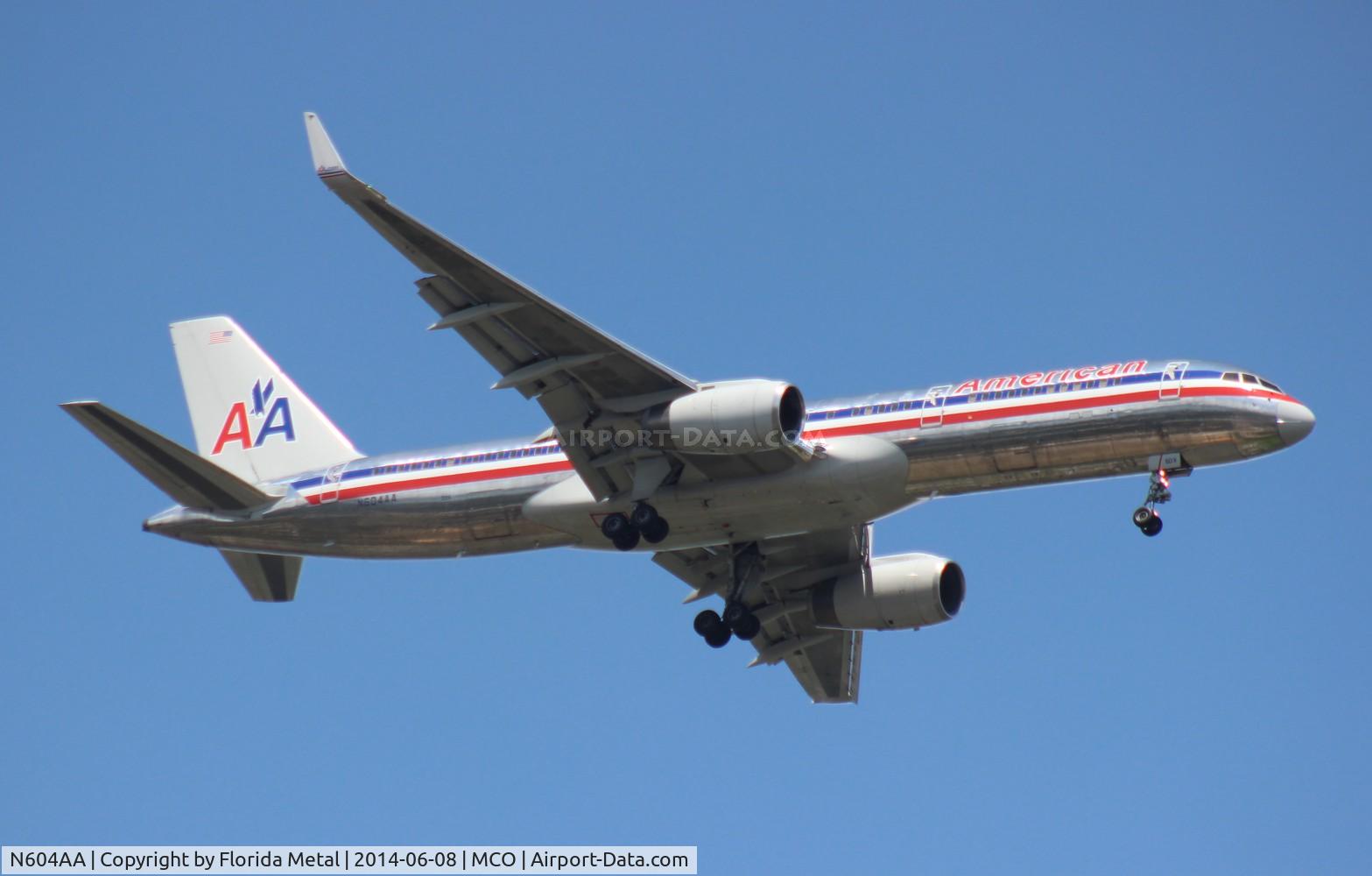 N604AA, 1995 Boeing 757-223 C/N 27055, American