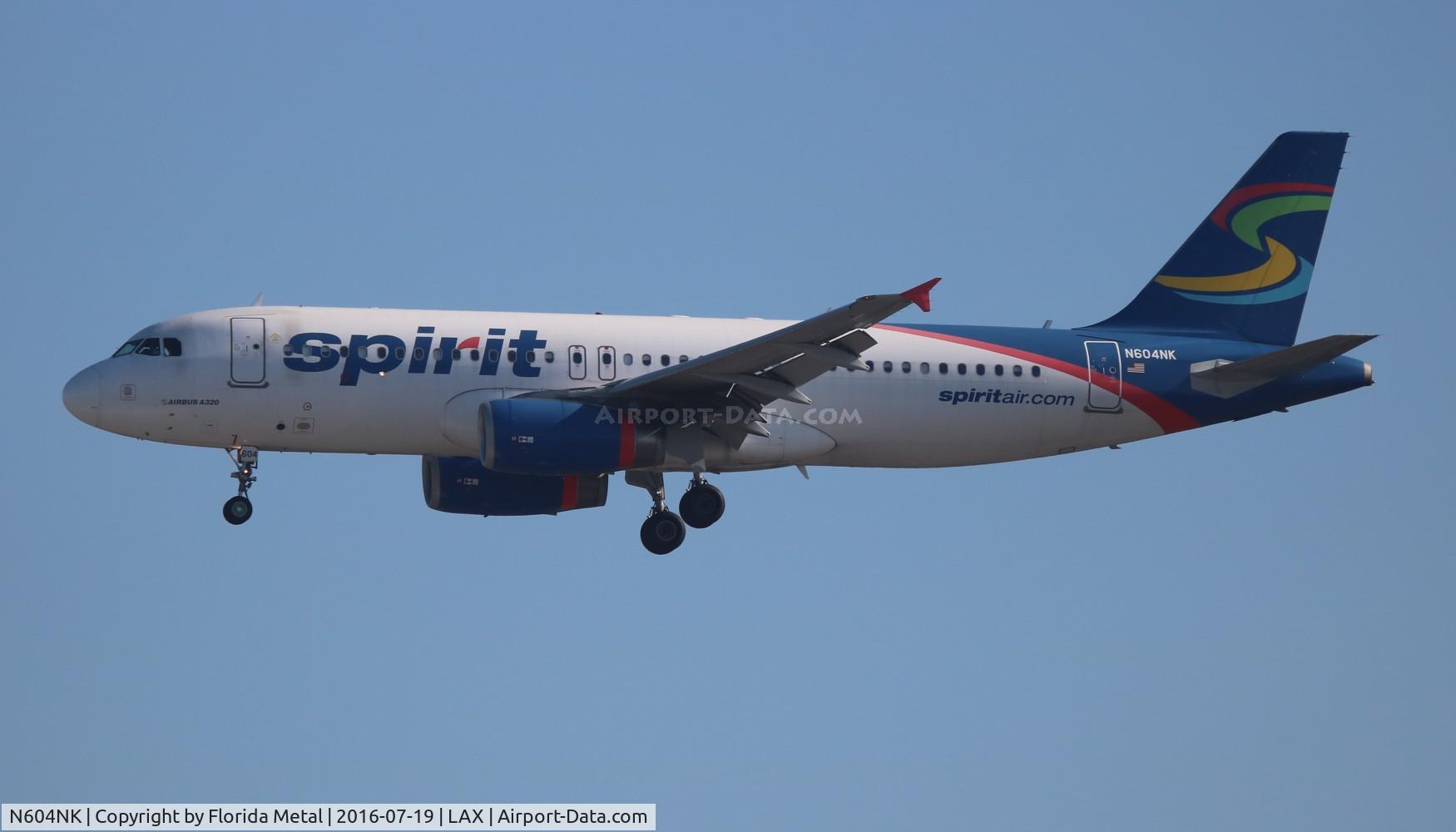 N604NK, 2010 Airbus A320-232 C/N 4431, Spirit