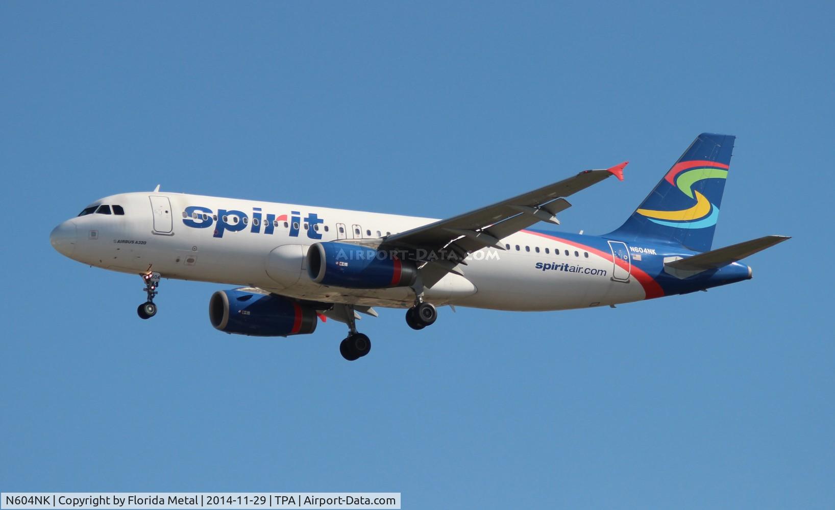 N604NK, 2010 Airbus A320-232 C/N 4431, Spirit