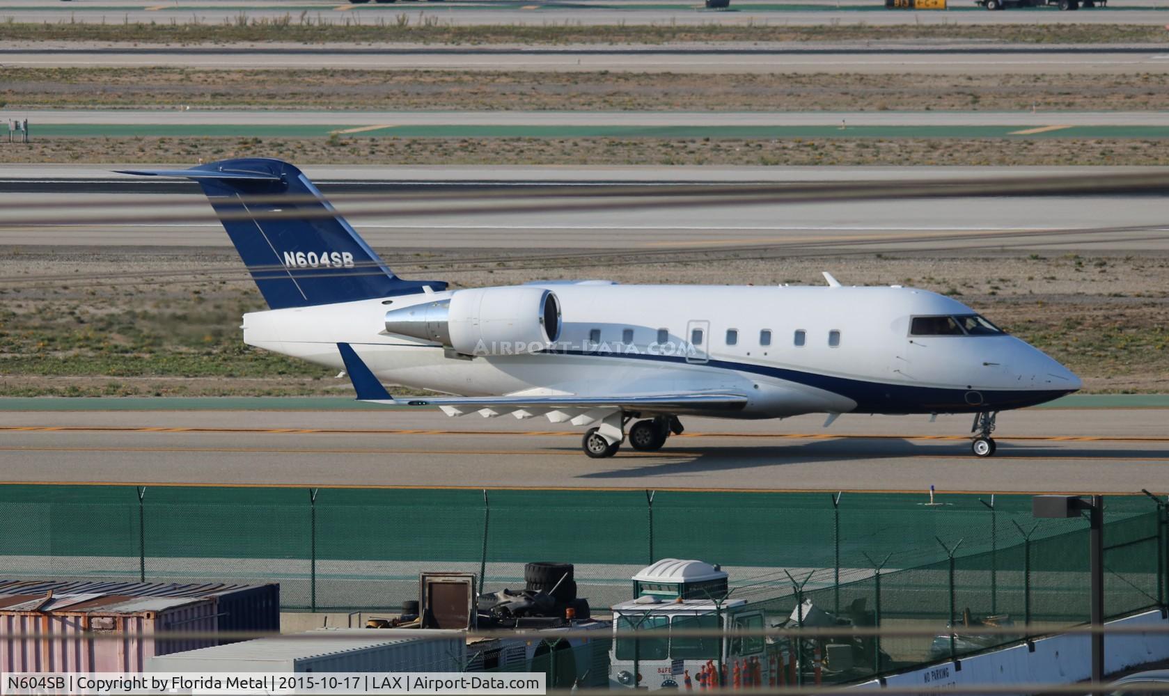 N604SB, 2004 Bombardier Challenger 604 (CL-600-2B16) C/N 5569, Challenger 604