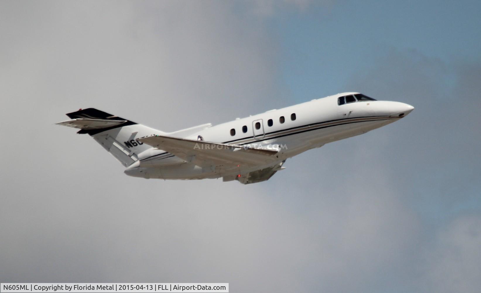 N605ML, 2010 Hawker Beechcraft 750 C/N HB-68, Hawker 750