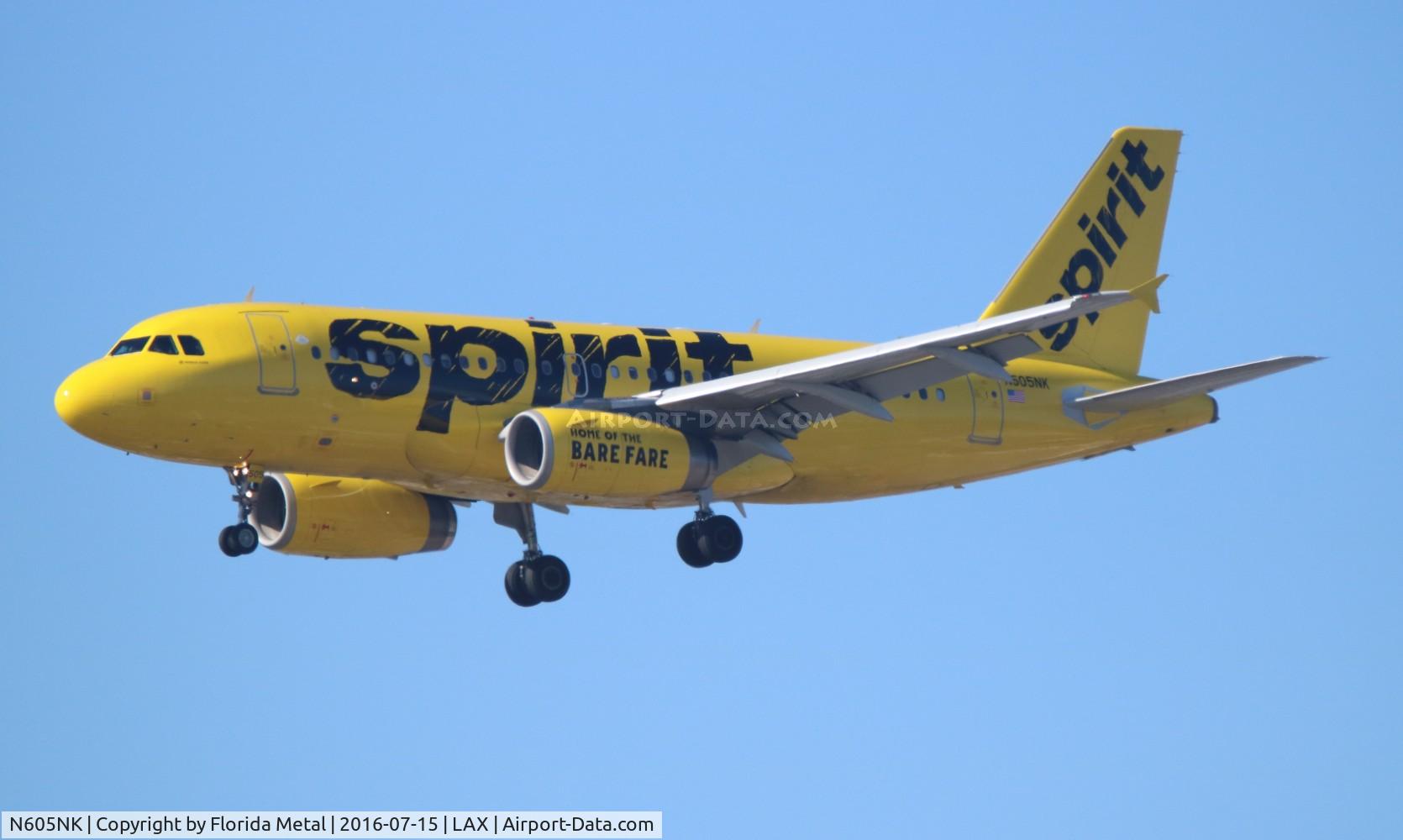 N605NK, 2010 Airbus A320-232 C/N 4548, Spirit