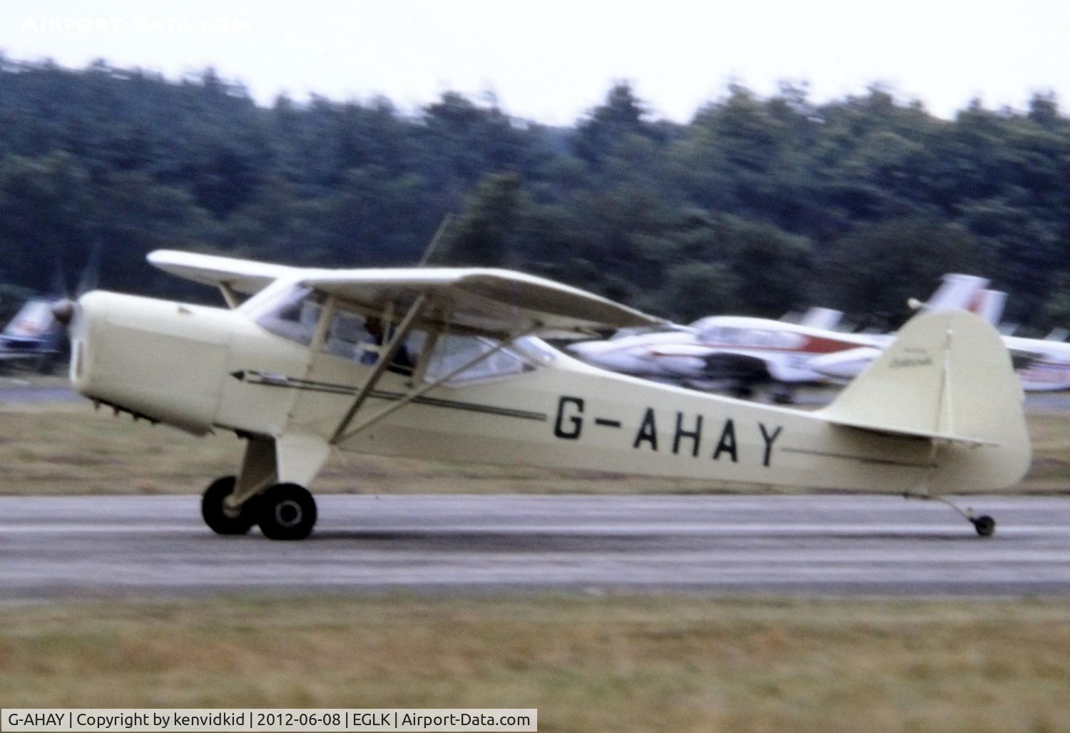 G-AHAY, 1946 Auster J-1 Autocrat C/N 1956, At Blackbushe.