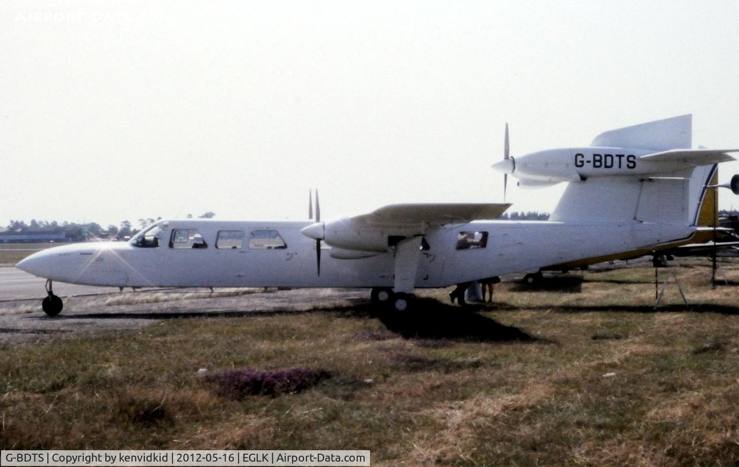 G-BDTS, 1976 Britten-Norman BN-2A Mk.III-2 Trislander C/N 1030, At Blackbushe.