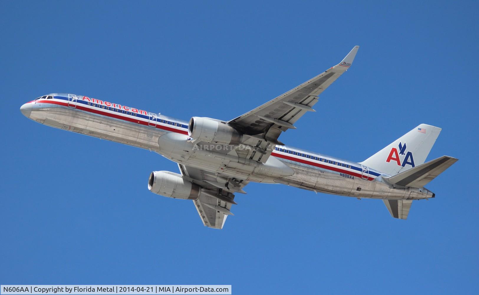 N606AA, 1996 Boeing 757-223 C/N 27057, American