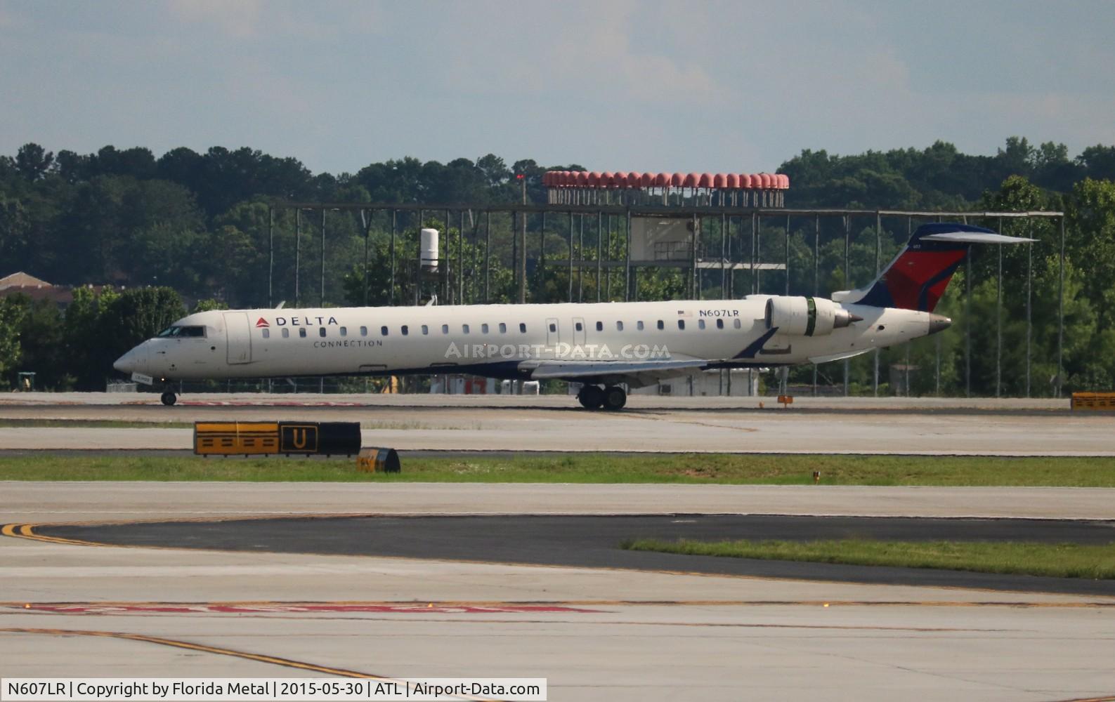 N607LR, 2008 Bombardier CRJ-900ER (CL-600-2D24) C/N 15178, Delta Connection
