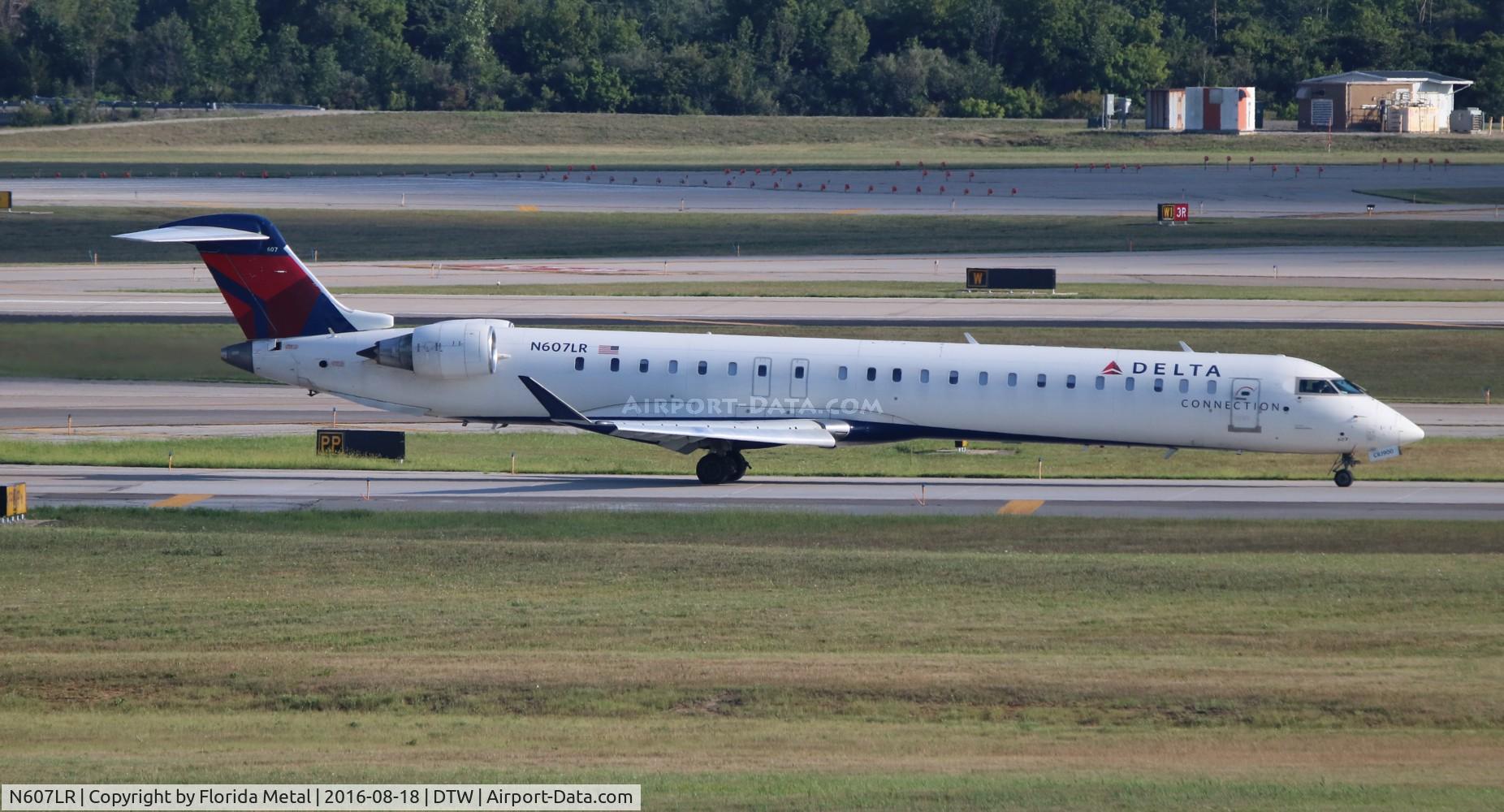 N607LR, 2008 Bombardier CRJ-900ER (CL-600-2D24) C/N 15178, Delta Connection