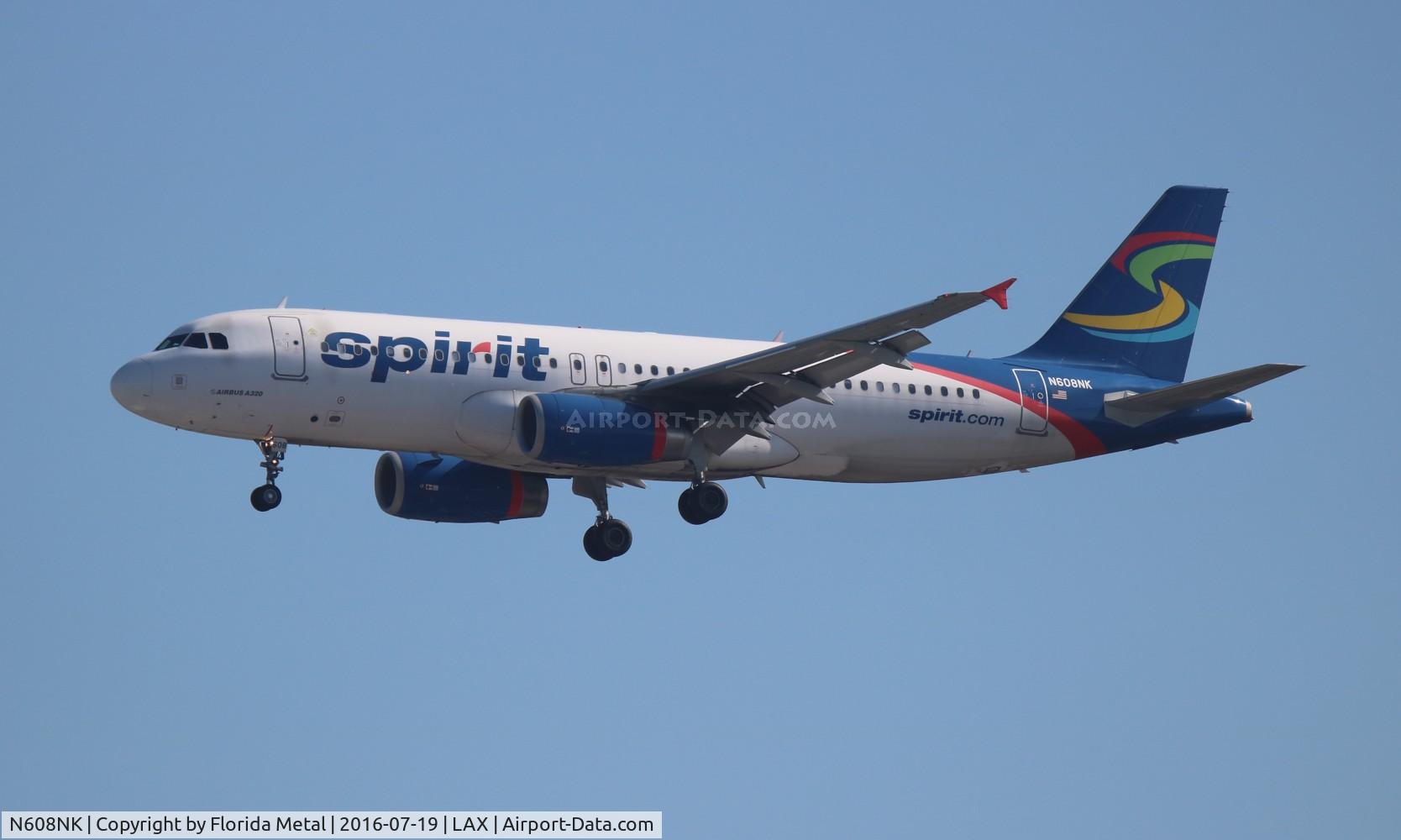 N608NK, 2011 Airbus A320-232 C/N 4902, Spirit