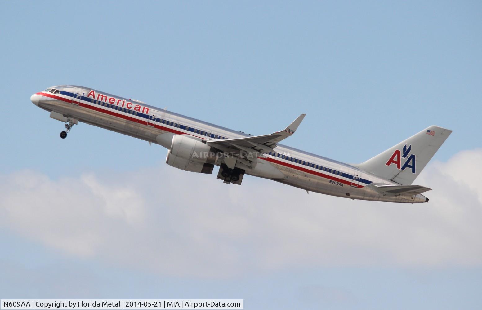 N609AA, 1996 Boeing 757-223 C/N 27447, American