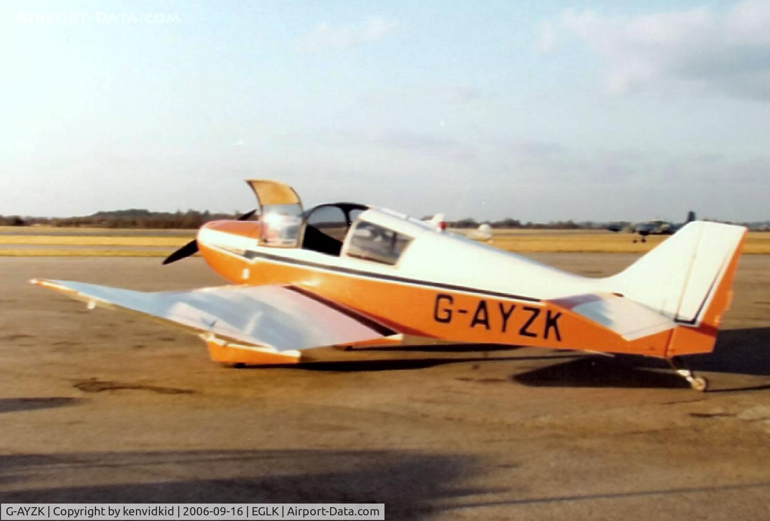G-AYZK, 1964 CEA Jodel DR-1050M-1 Sicile Sicile C/N 590, At Blackbushe.