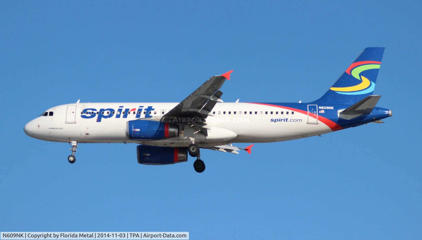 N609NK, 2011 Airbus A320-232 C/N 4951, Spirit