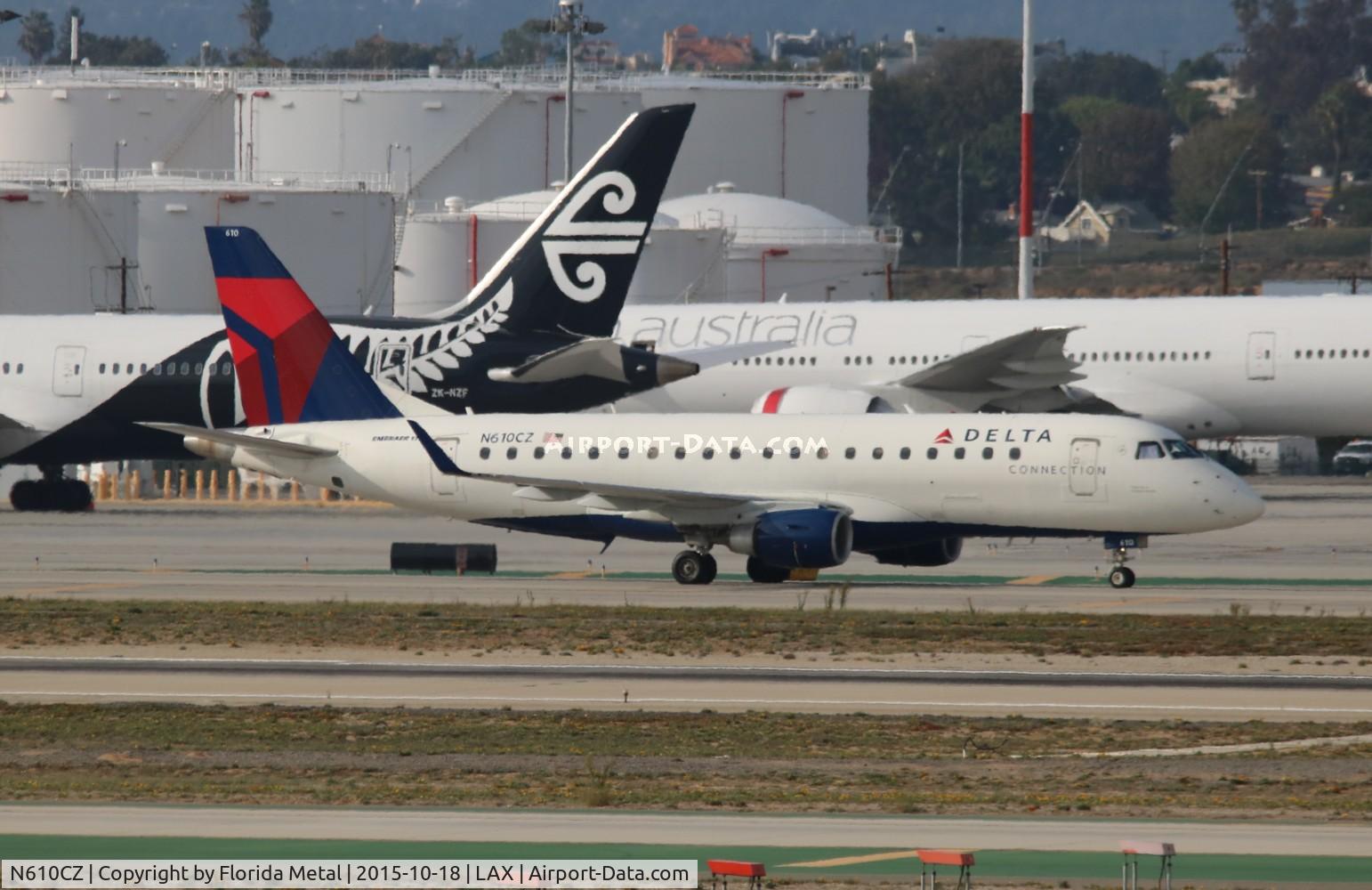 N610CZ, 2007 Embraer 175LR (ERJ-170-200LR) C/N 17000198, Delta Connection