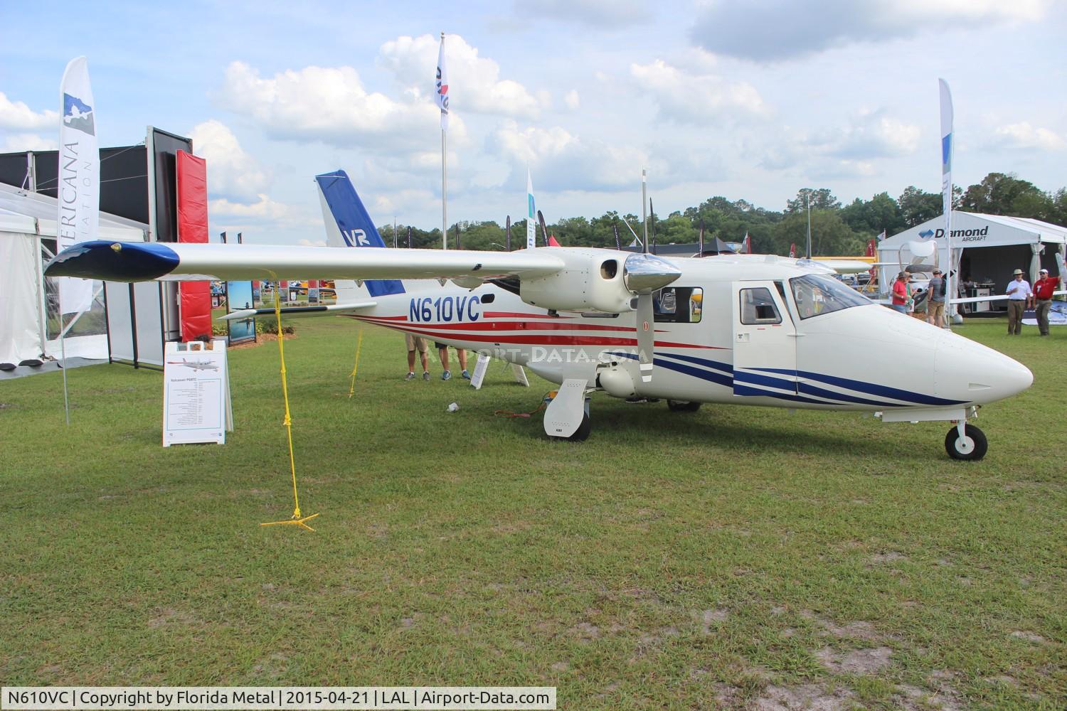 N610VC, 2014 Vulcanair P-68R Victor C/N 480/R, Vulcanair P68R