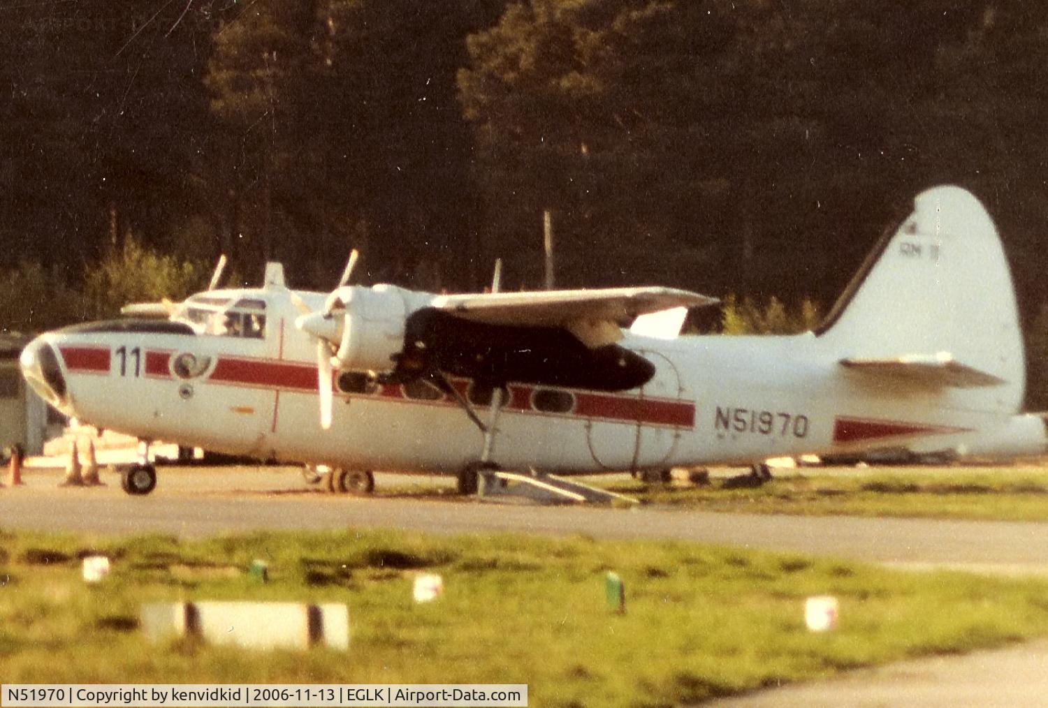 N51970, 1954 Hunting Percival P-66 Pembroke C51 C/N P66-0032, Ex Belgian Air Force.
At Blackbushe.