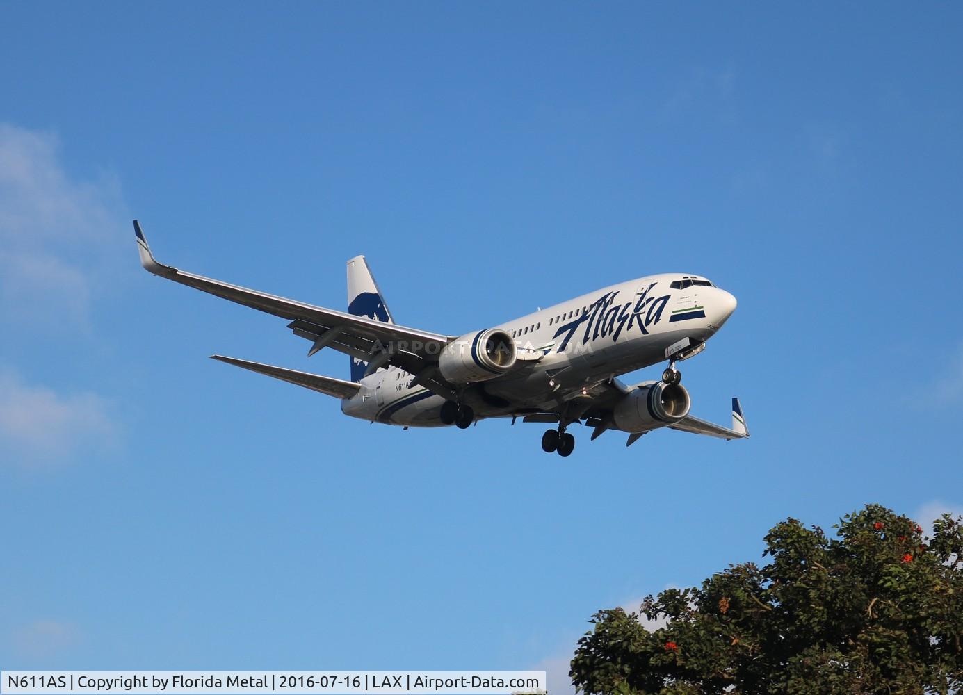 N611AS, 1999 Boeing 737-790 C/N 29753, Alaska