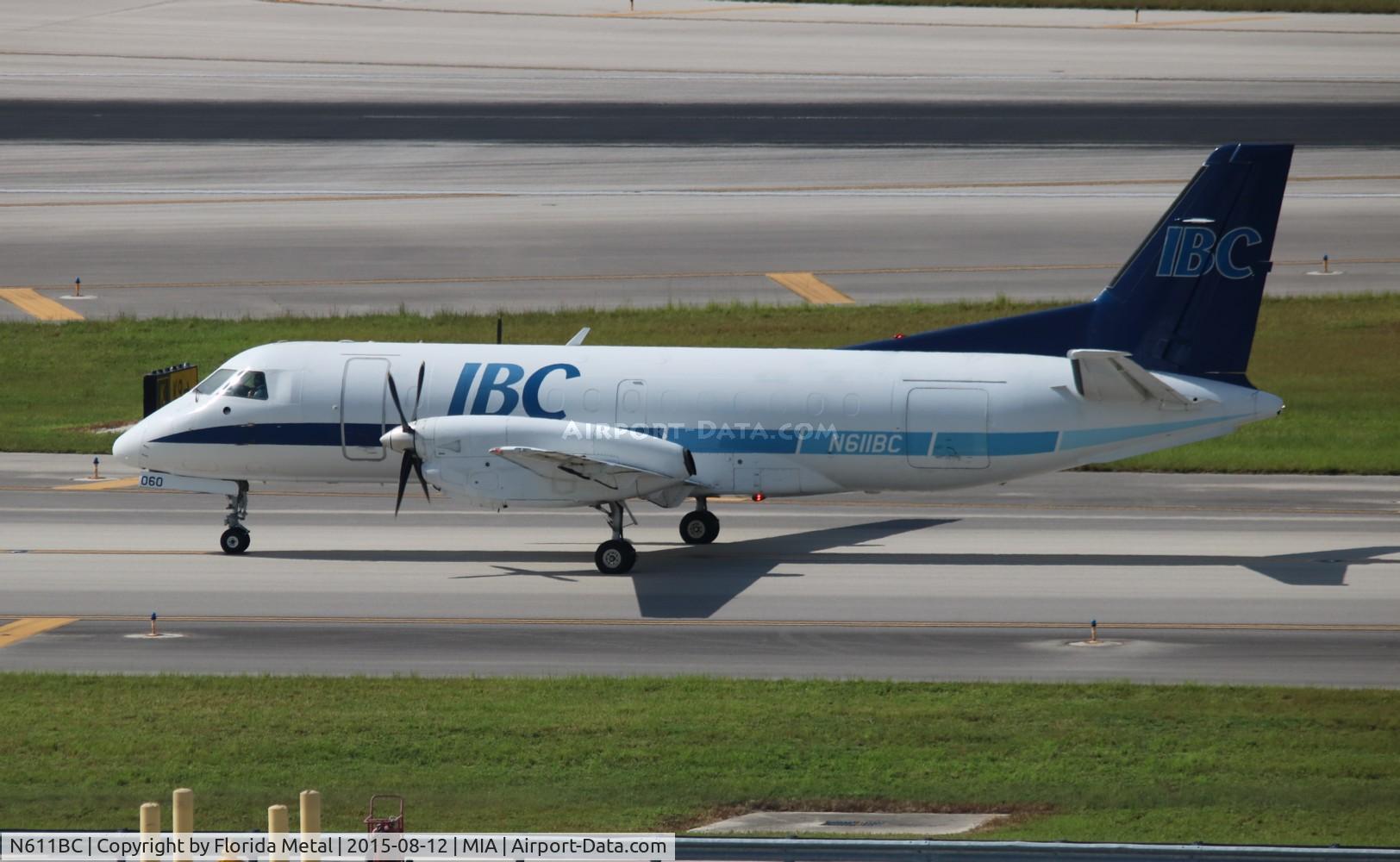 N611BC, 1986 Saab 340A C/N 340A-060, IBC Air