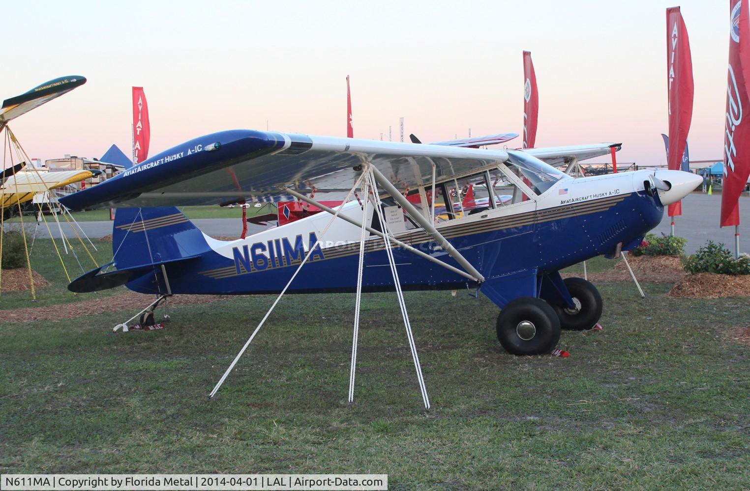 N611MA, 2013 Aviat A-1C-180 Husky C/N 3190, Aviat A-1C