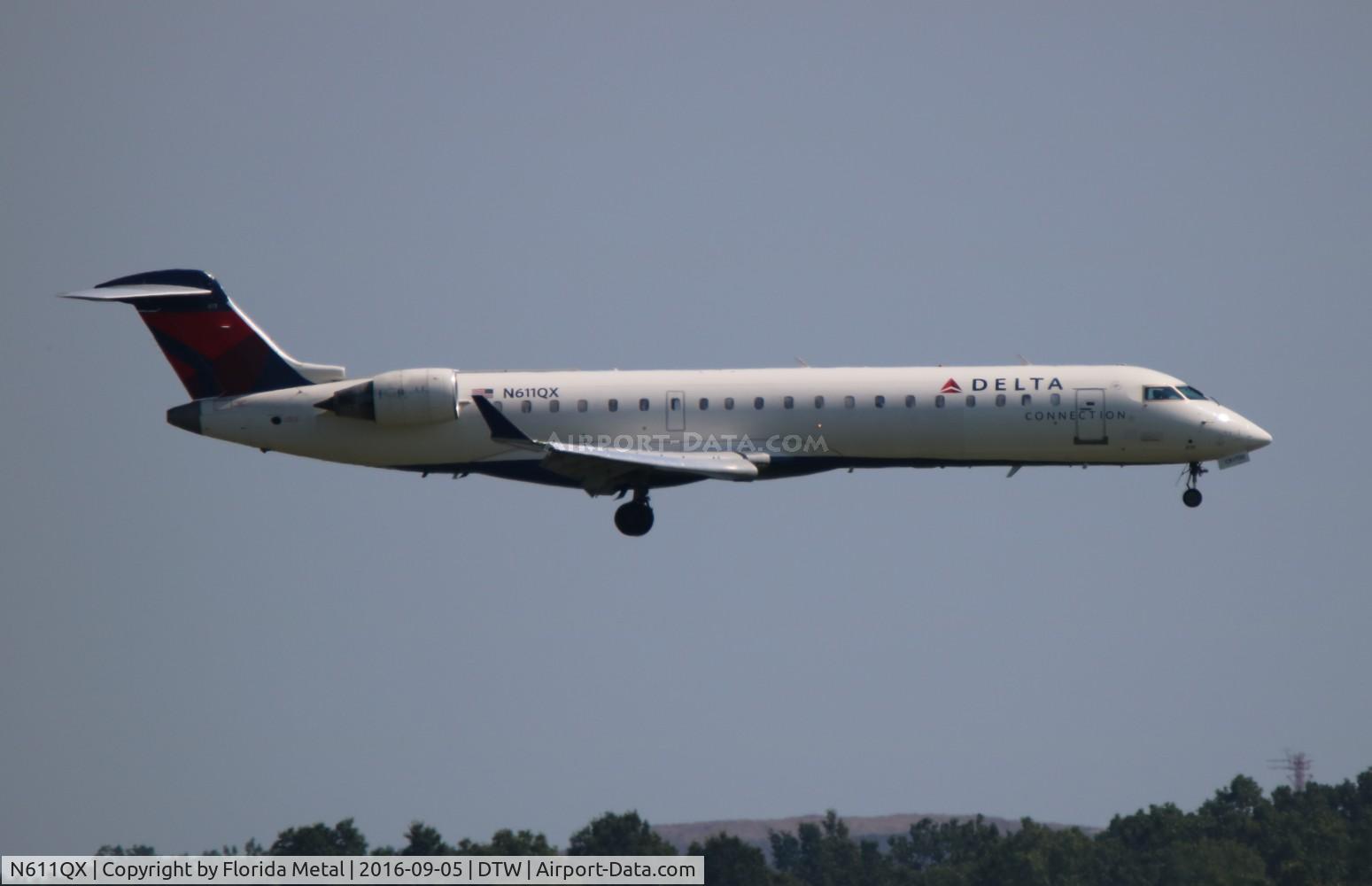 N611QX, Bombardier CRJ-701 (CL-600-2C10) Regional Jet C/N 10041, Delta Connection