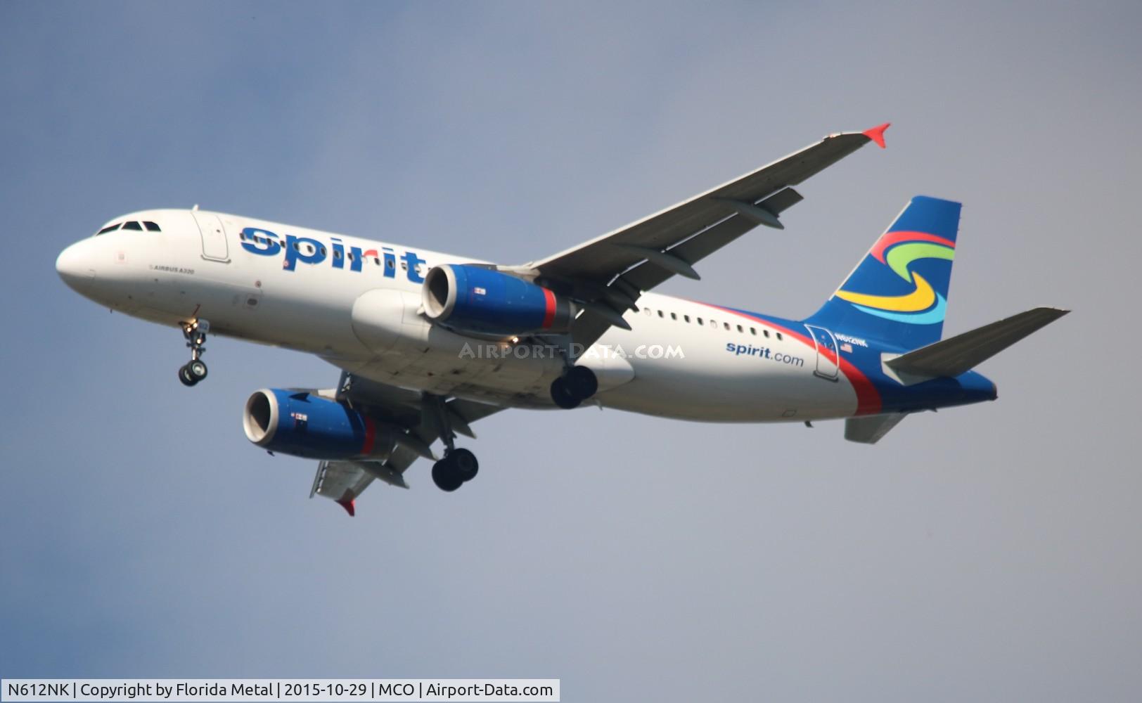 N612NK, 2012 Airbus A320-232 C/N 5029, Spirit