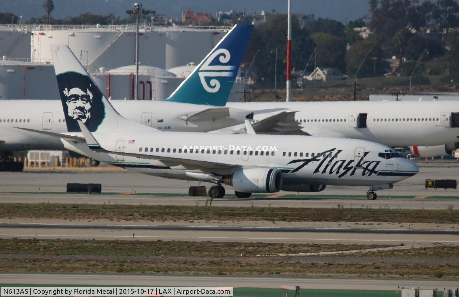 N613AS, 1999 Boeing 737-790 C/N 30163, Alaska
