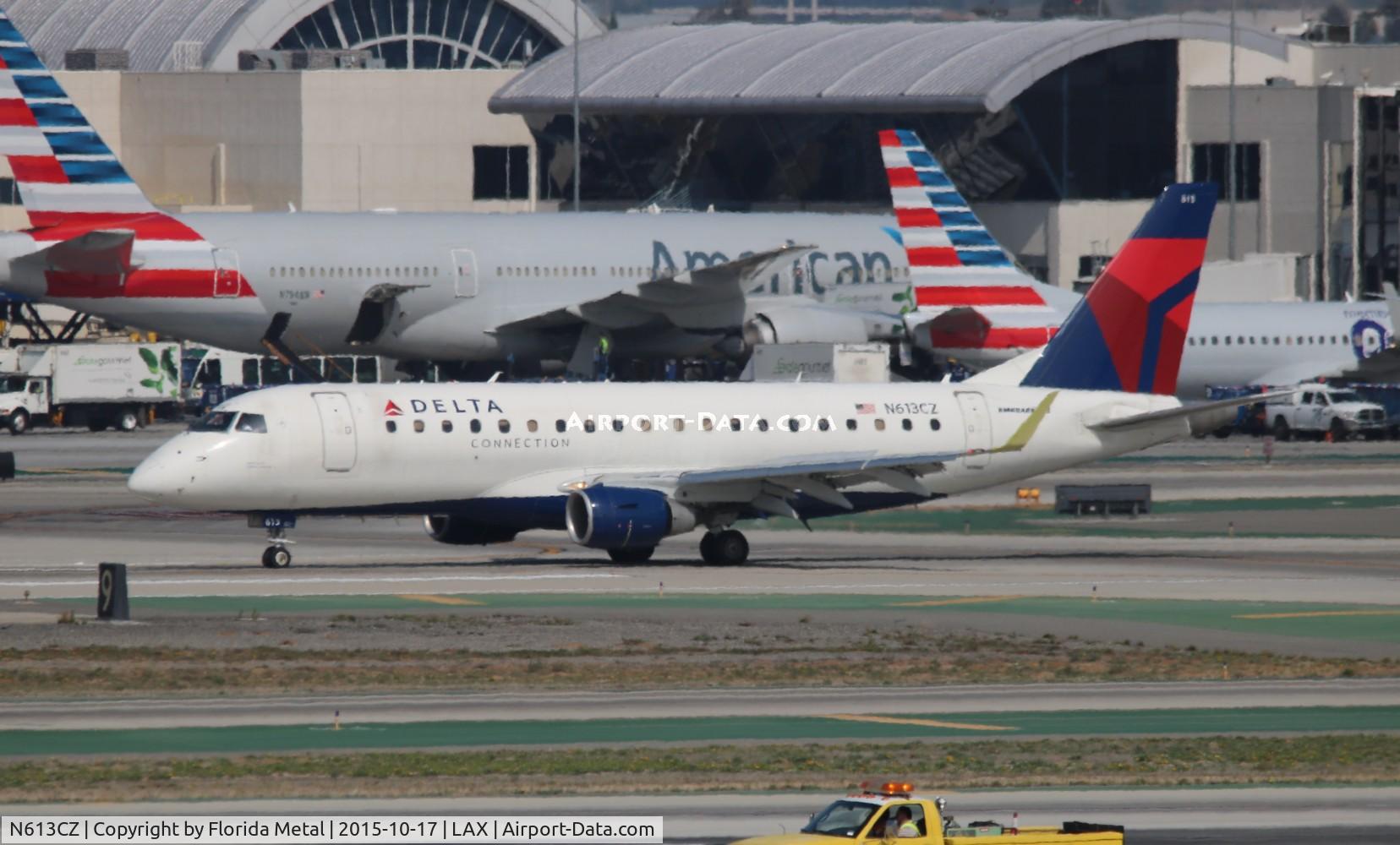 N613CZ, 2008 Embraer 175LR (ERJ-170-200LR) C/N 17000203, Delta Connection