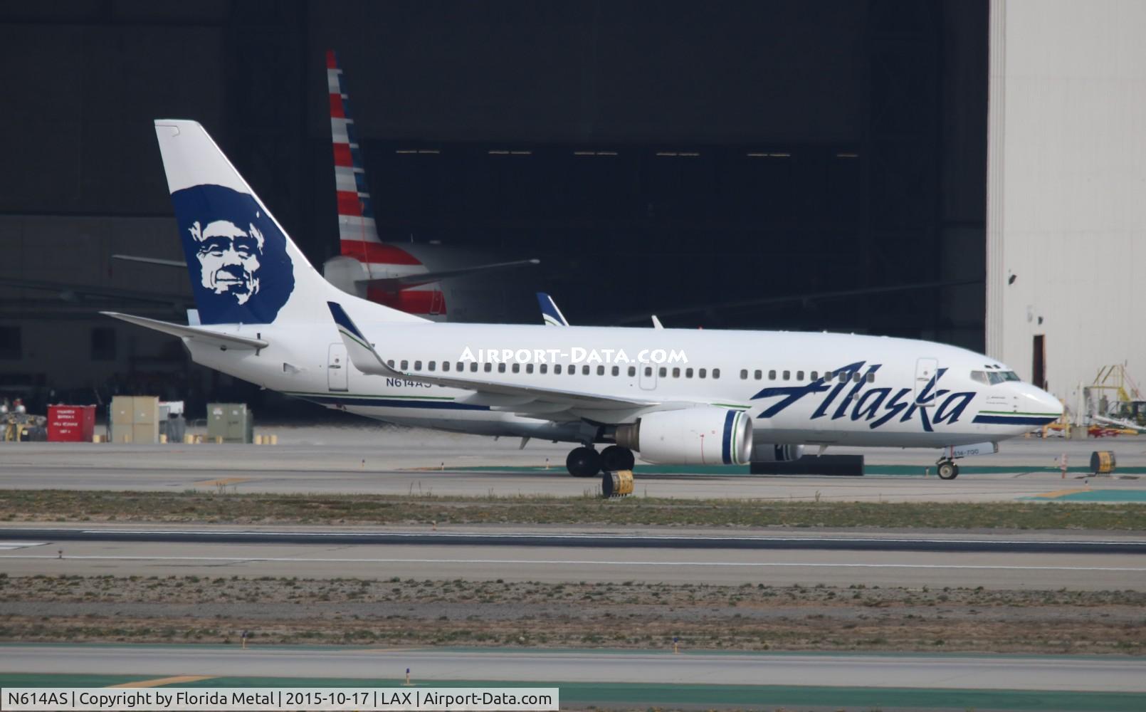 N614AS, 1999 Boeing 737-790 C/N 30343, Alaska